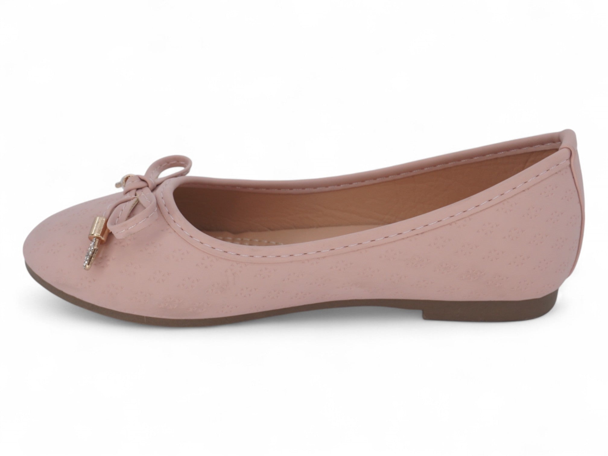 Girls Pink Gracie Flat