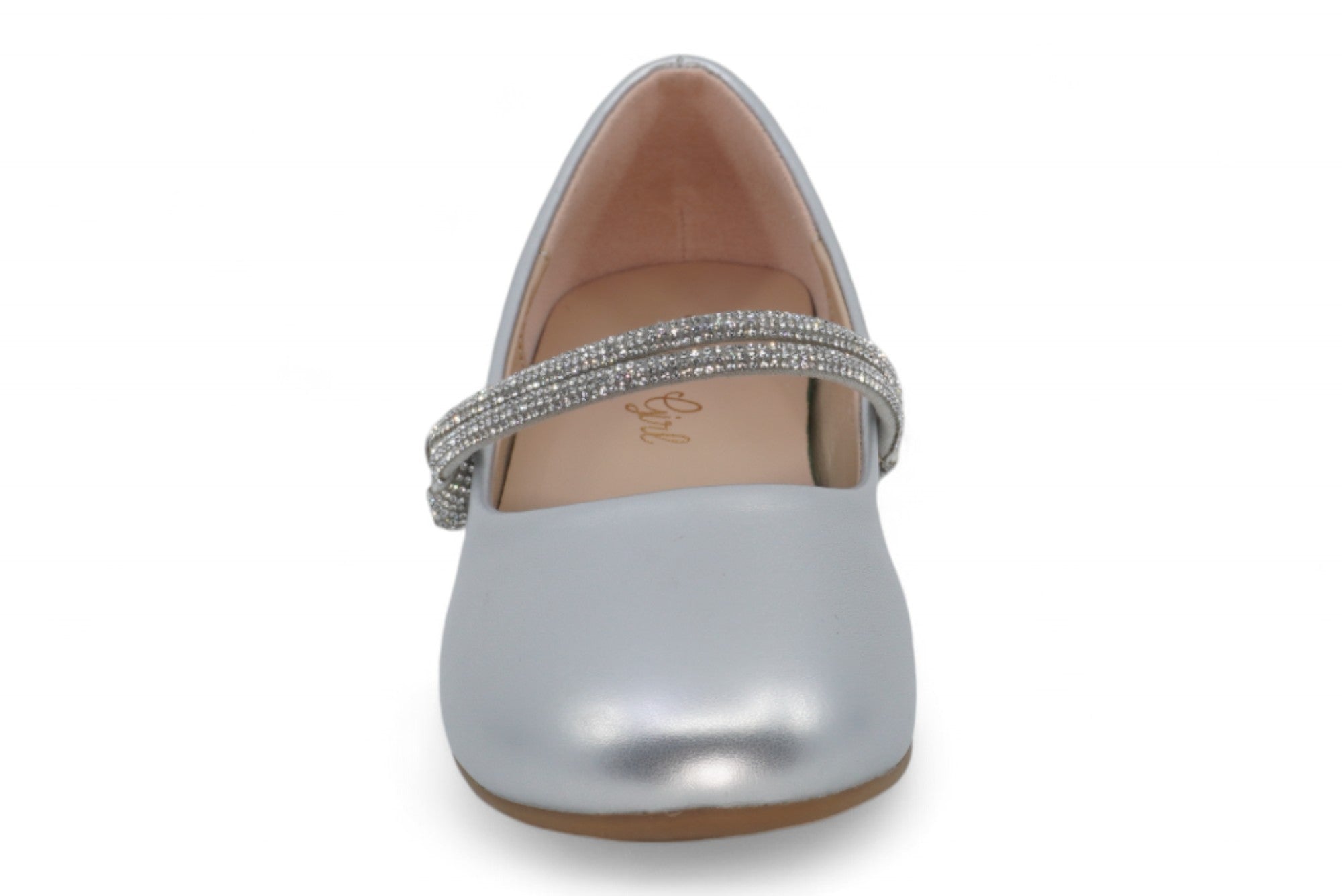 Toddler Silver Christiane Flat