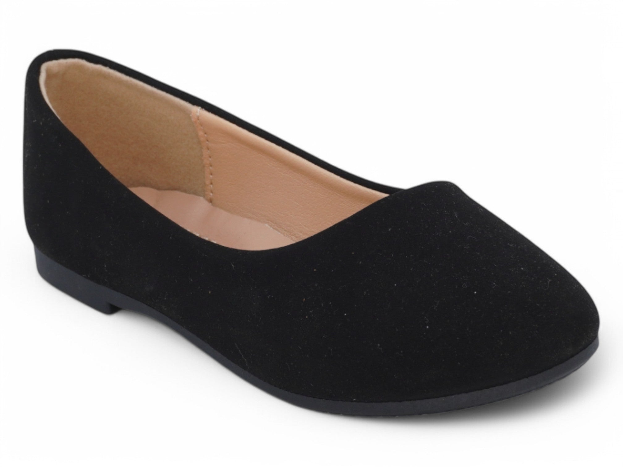 Girls' Black Julia Flat
