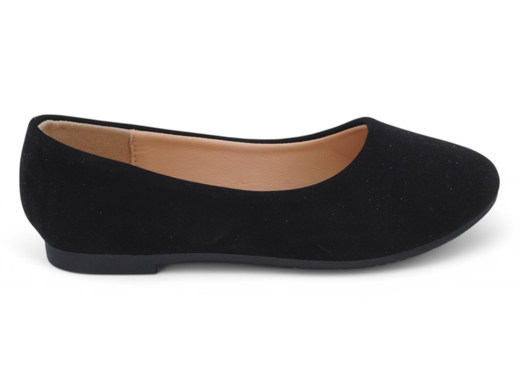 Girls' Black Julia Flat