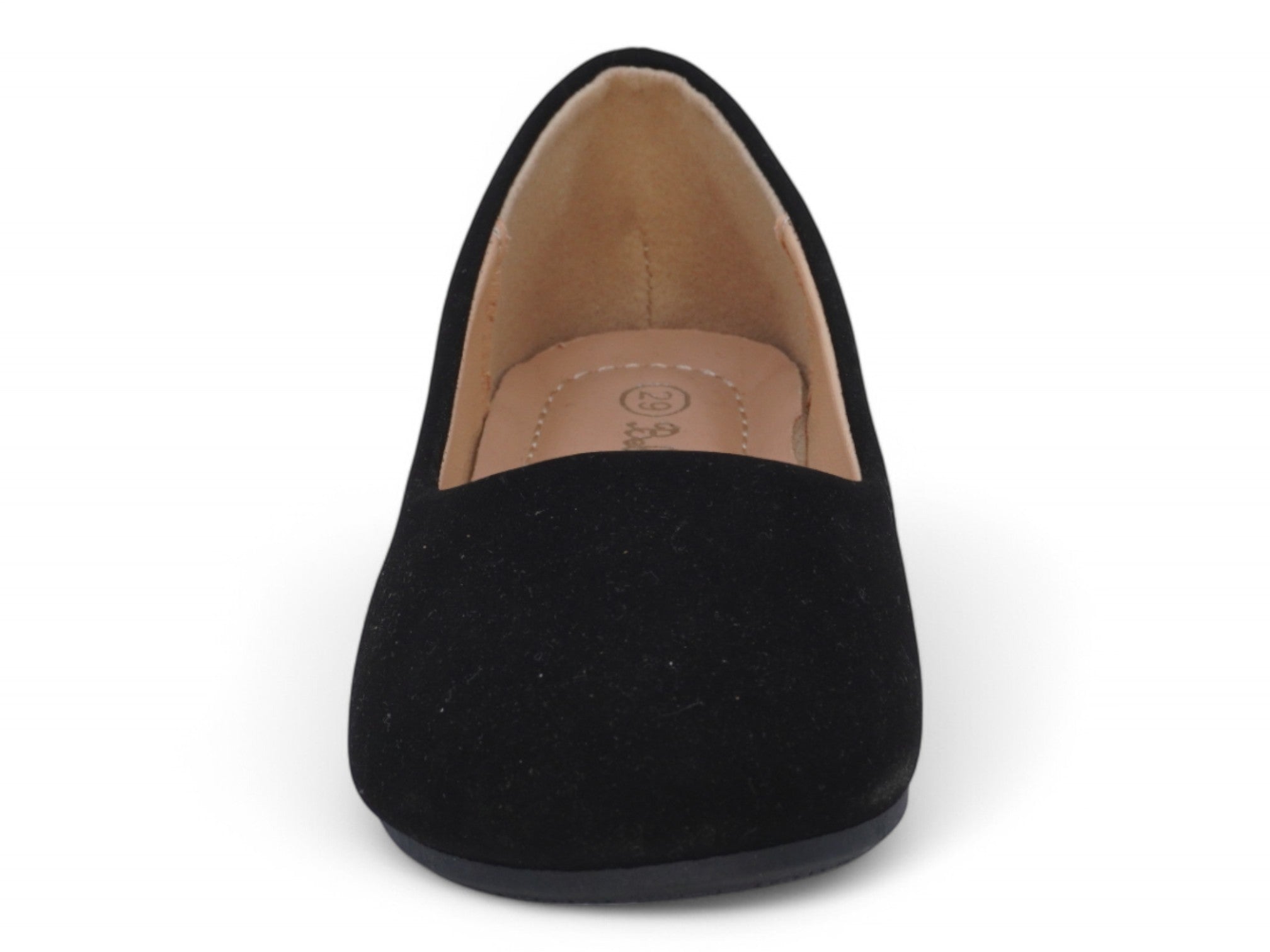 Girls' Black Julia Flat