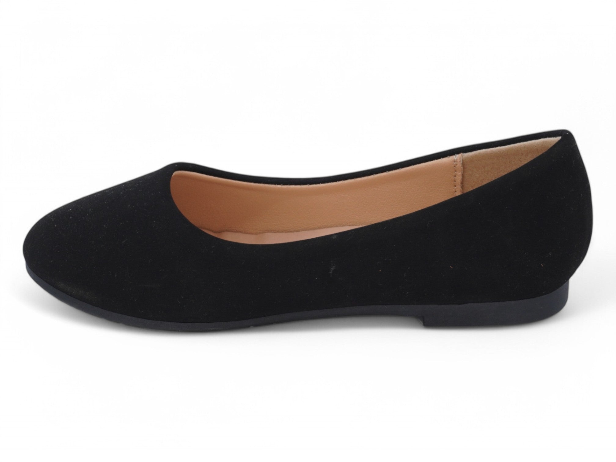 Girls' Black Julia Flat