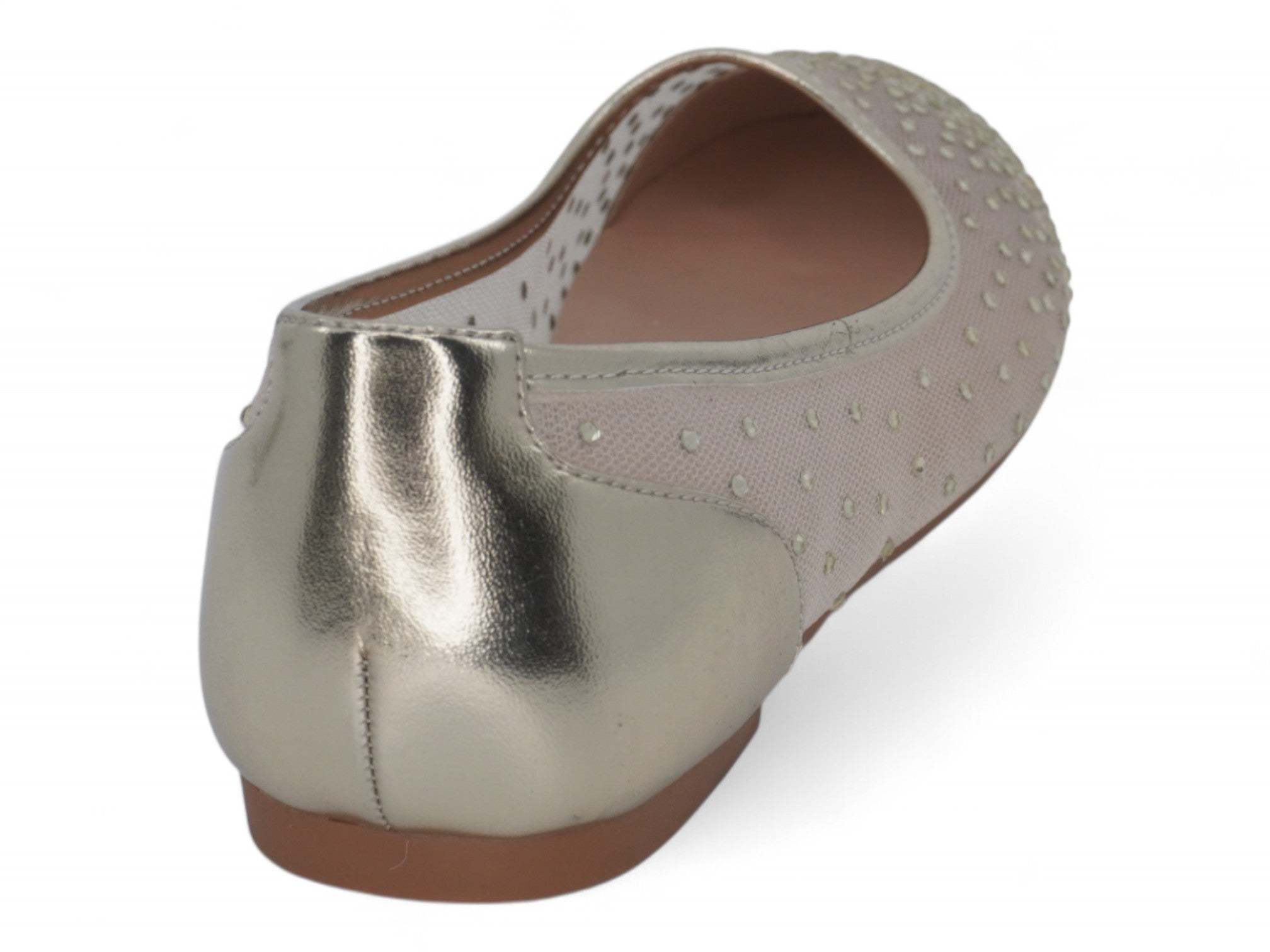 Girls' Champagne Luelle Flat
