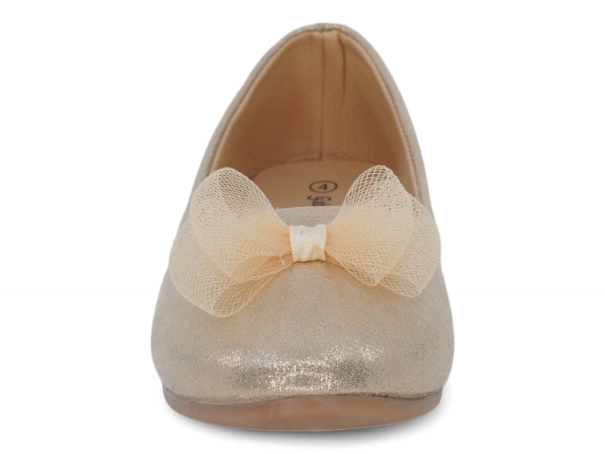 Girls' Gold Lia Flat