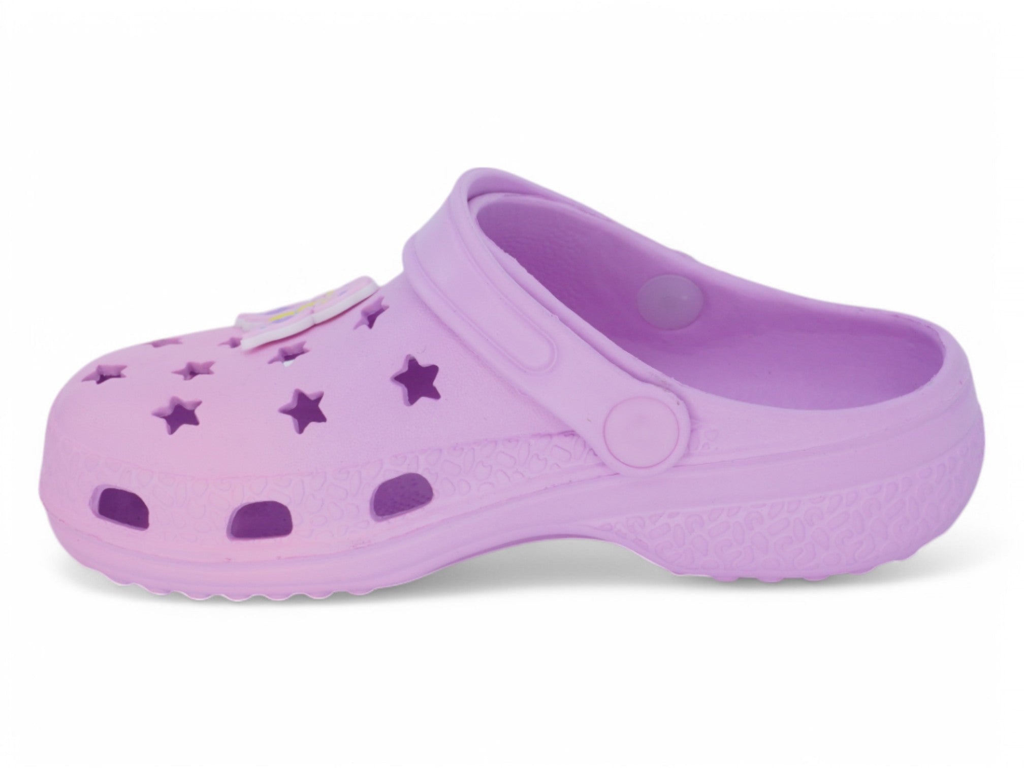 Toddler Purple Butterfly Ombré Clog