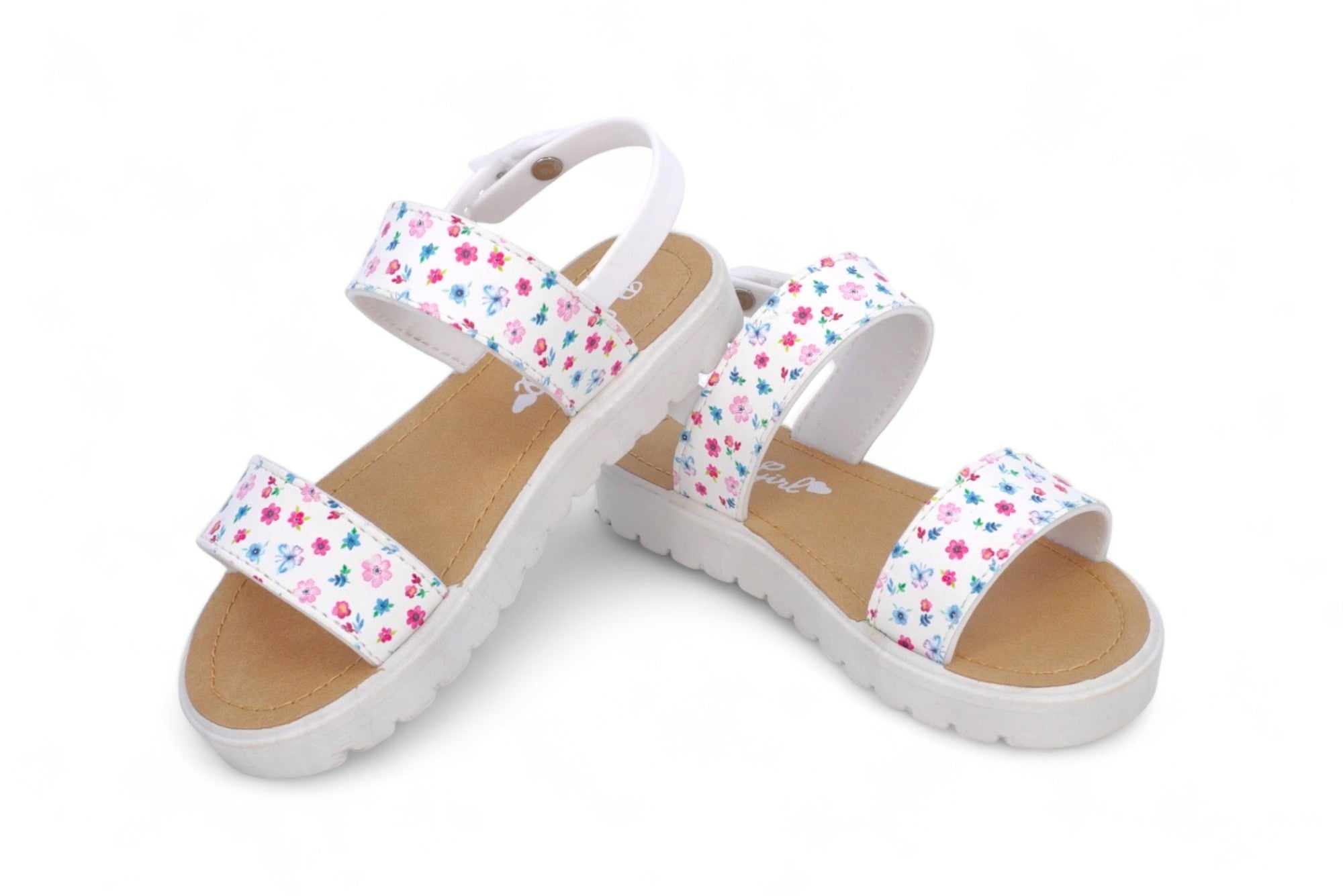 Girl's Floral Butterfly Sandal