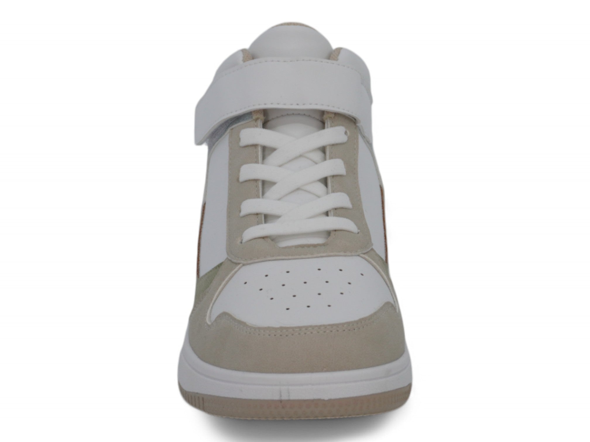Toddler Gray & Blue High Top Sneaker