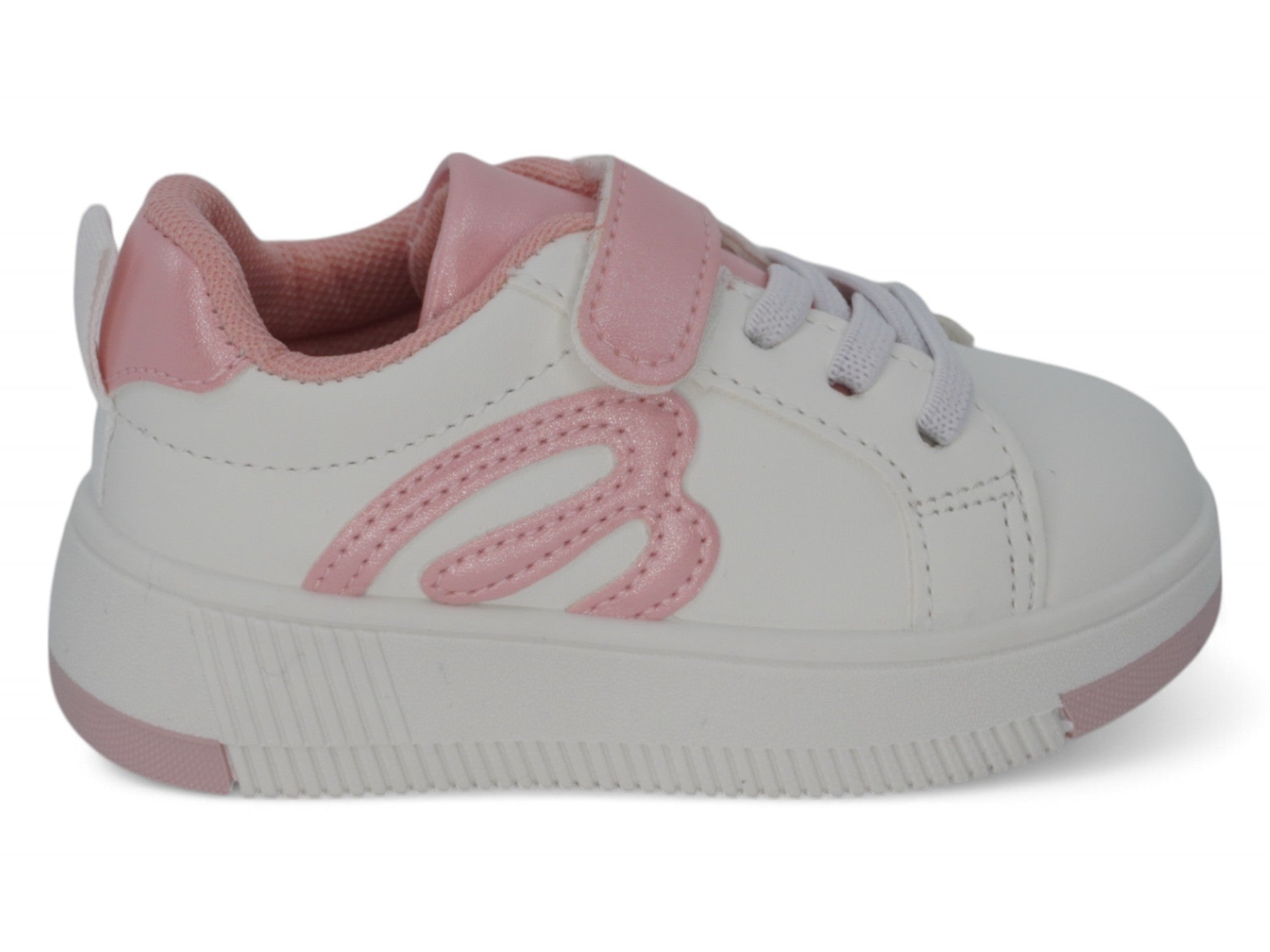 Toddler Pink B Low Top Court Sneaker