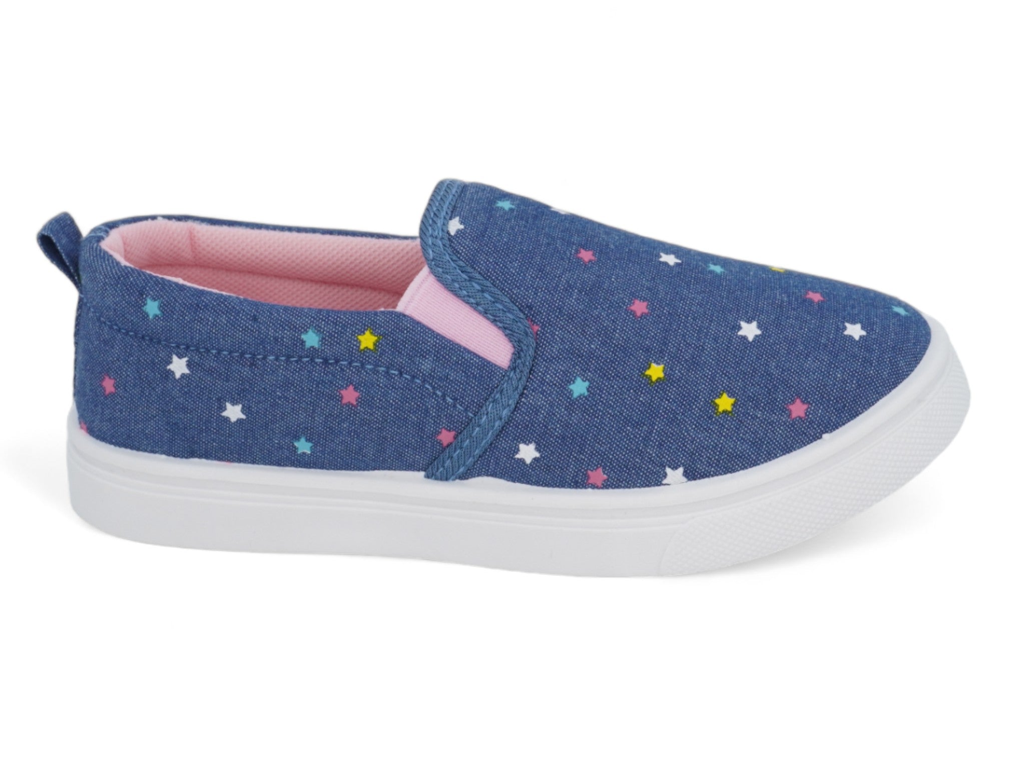 Girls' Denim Star Slip On
