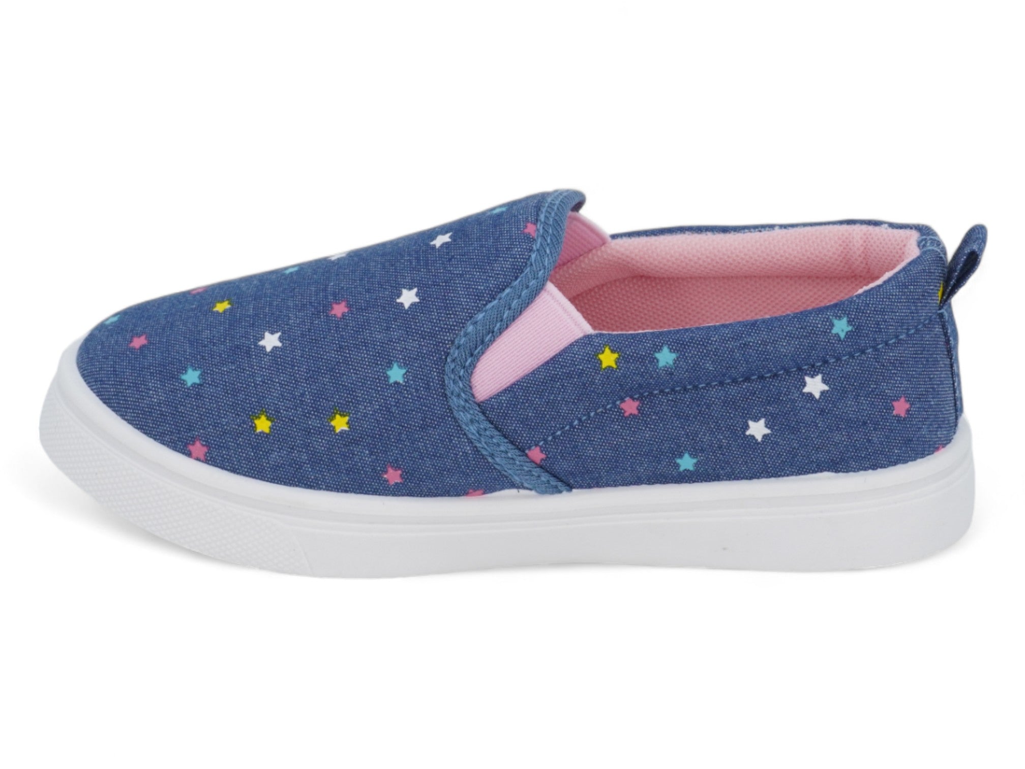 Girls' Denim Star Slip On