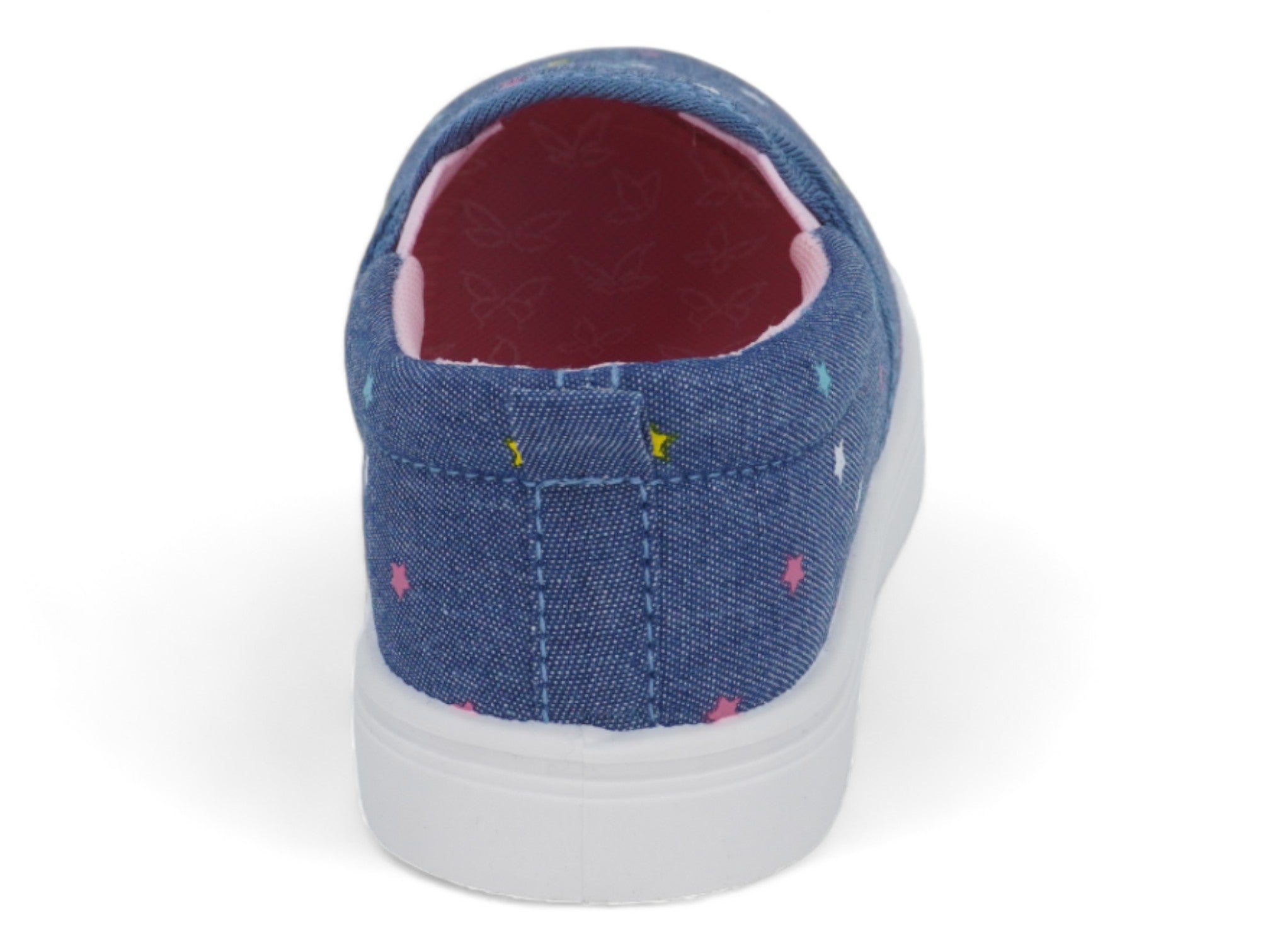 Girls' Denim Star Slip On