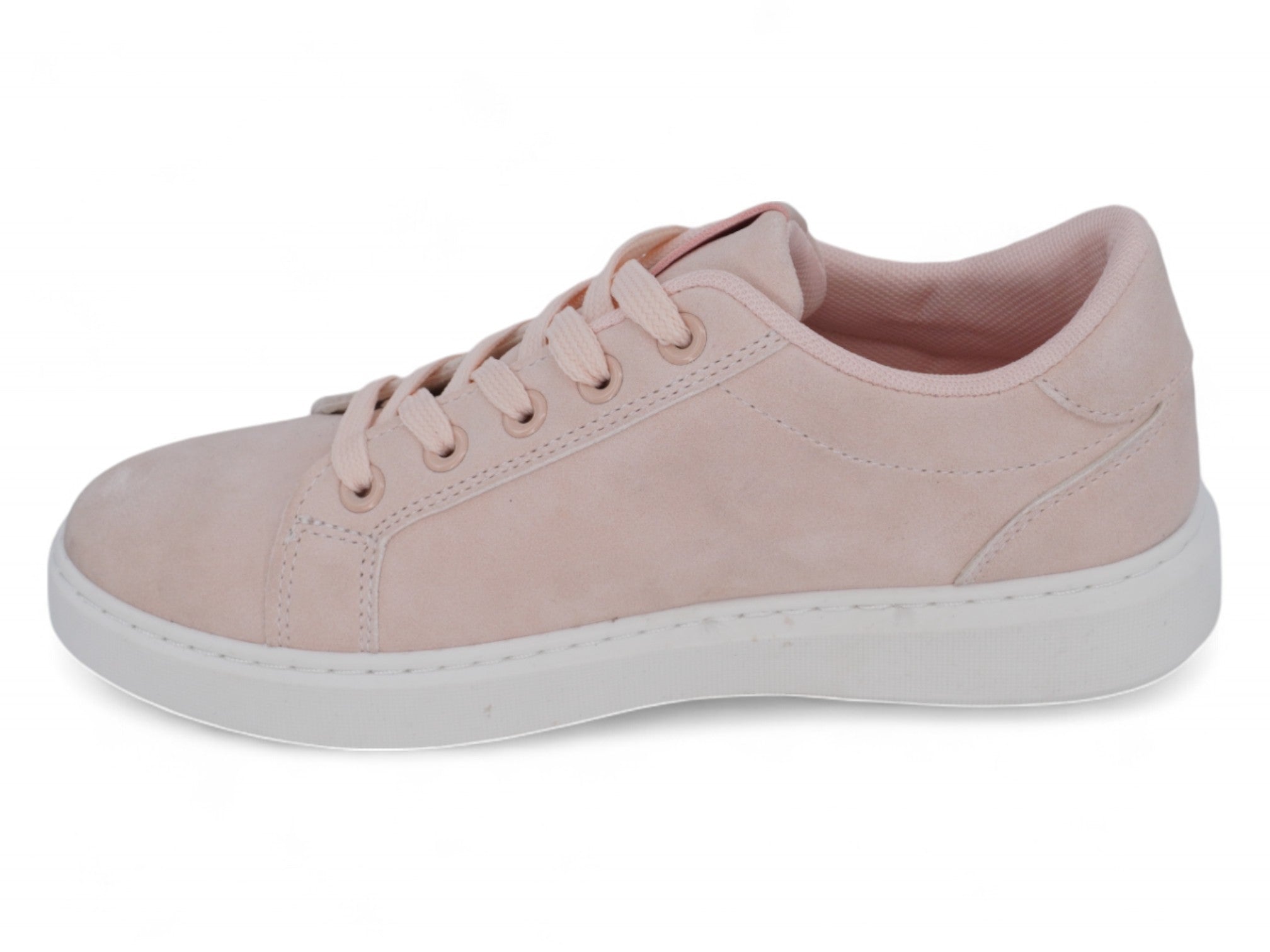 Girls Mauve Low Top Sneaker