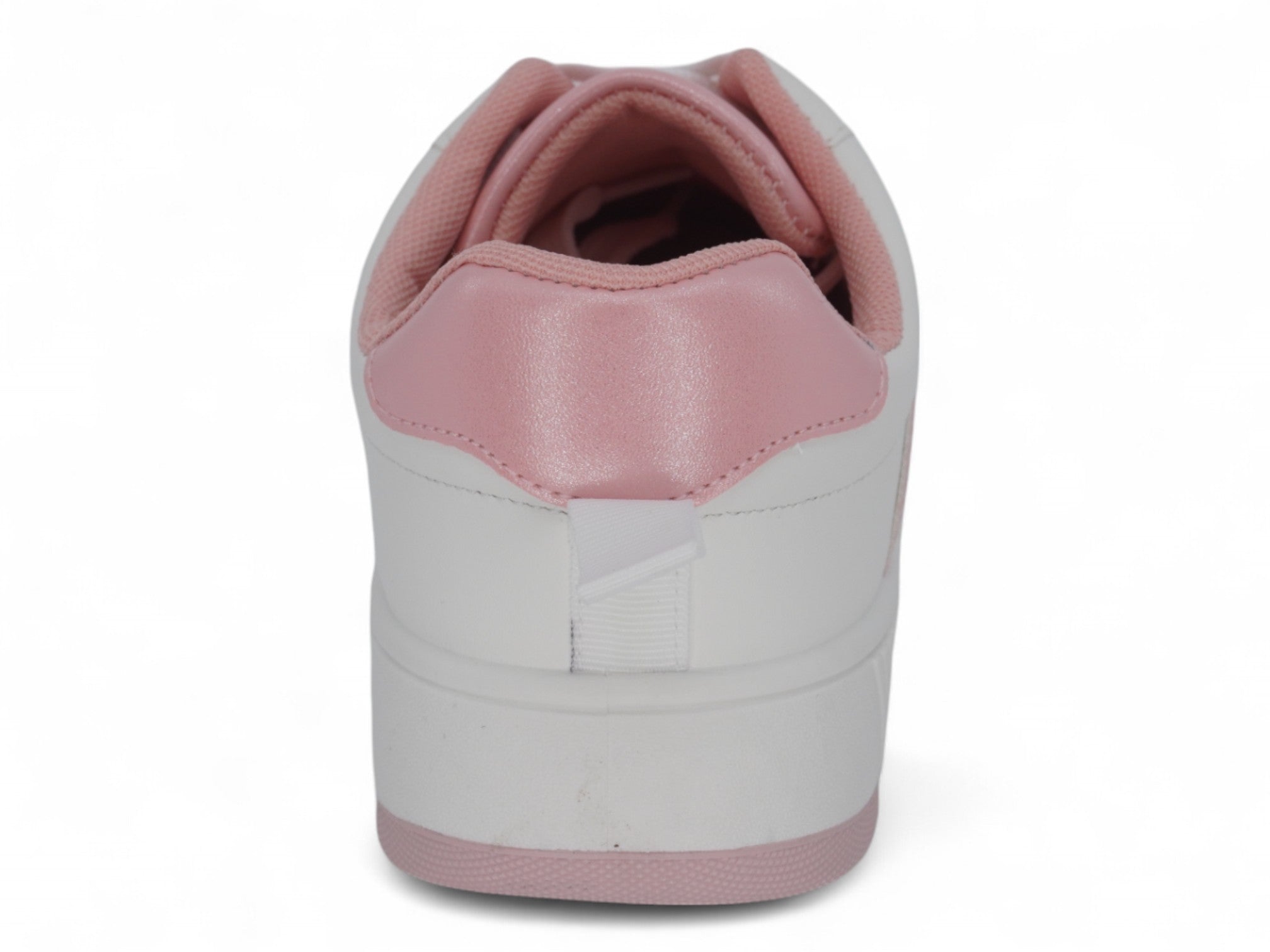 Girls' Pink B Low Top Sneaker