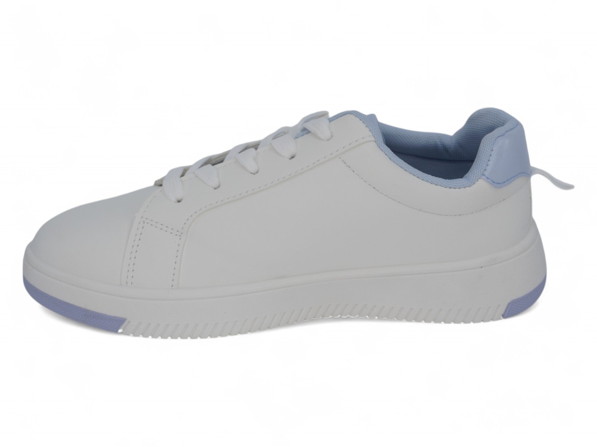 Girls' Blue B Low Top Court Sneaker