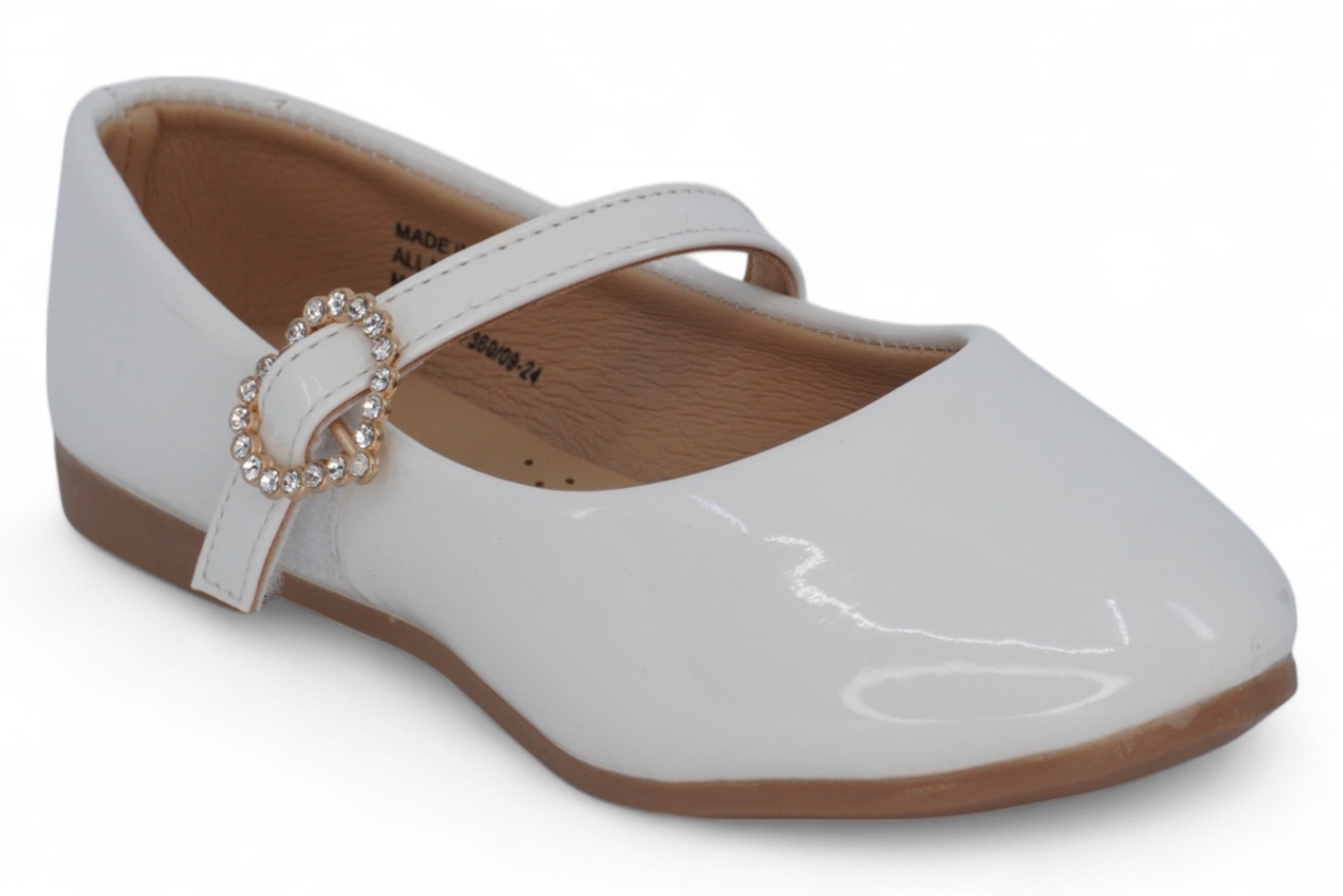 Toddler White Vienna Flat