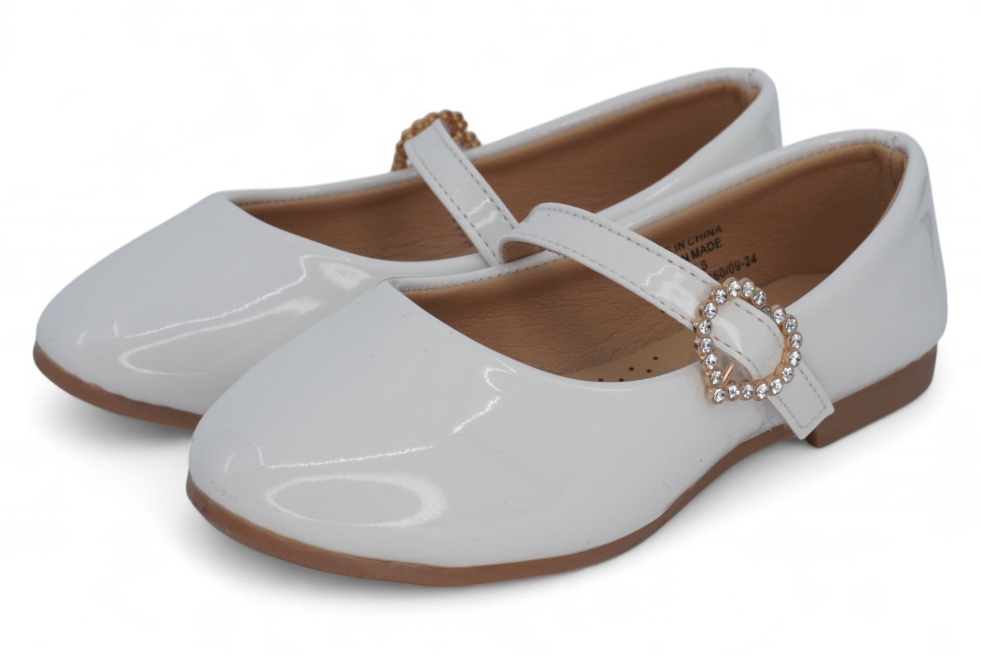 Toddler White Vienna Flat