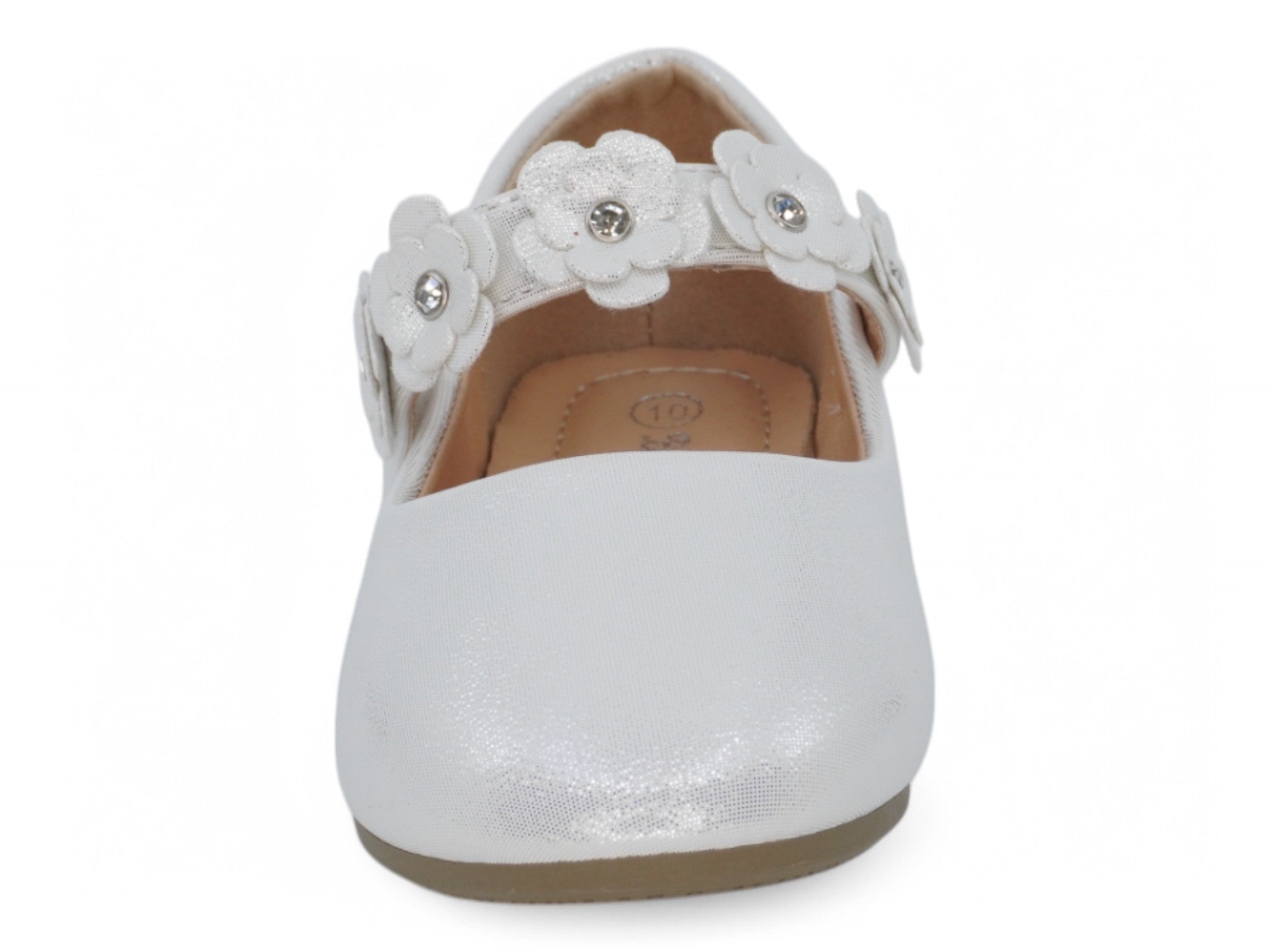 Toddler Silver Gia Flat