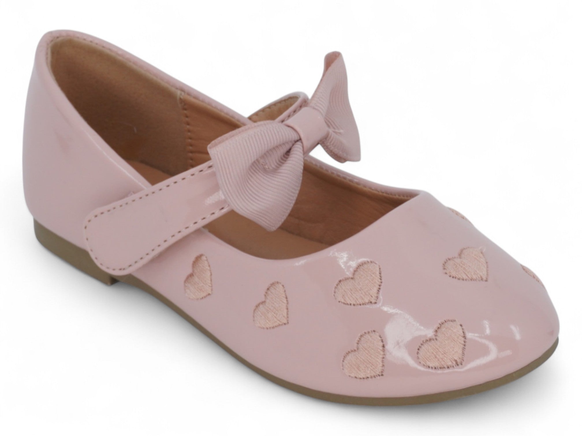 Toddler Pink Patent Jimena Flat