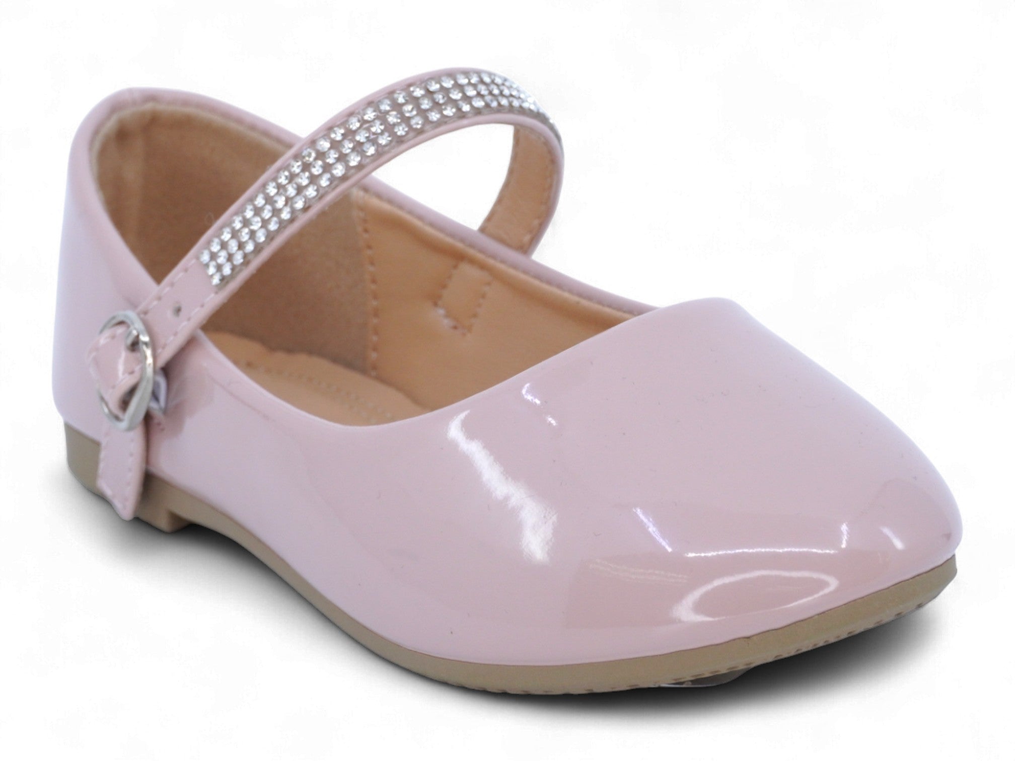 Toddler Blush Patent Milena Flat