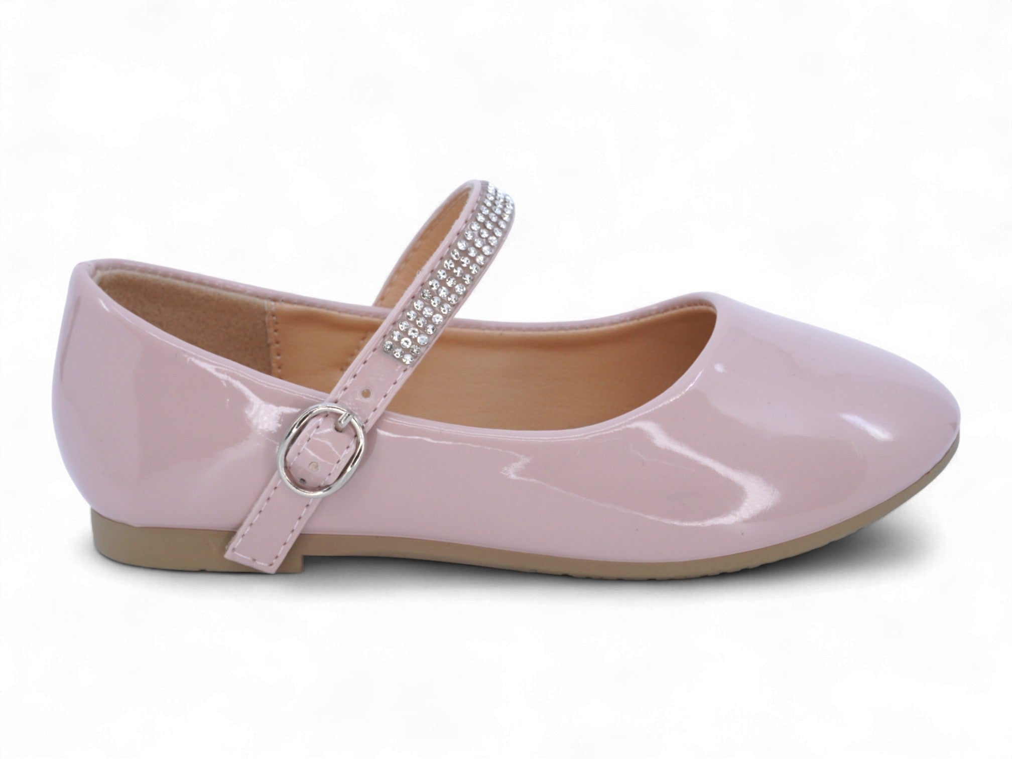 Toddler Blush Patent Milena Flat