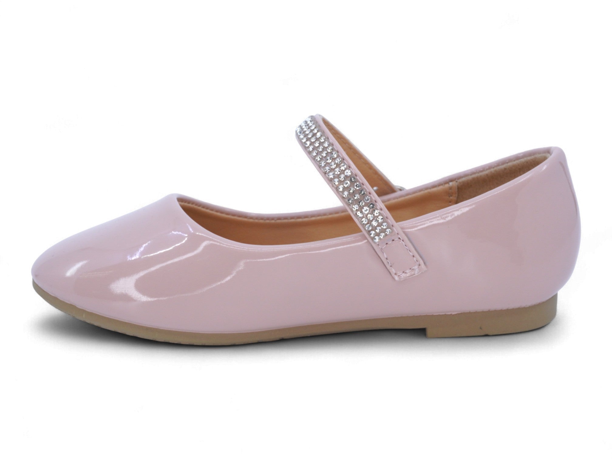 Toddler Blush Patent Milena Flat