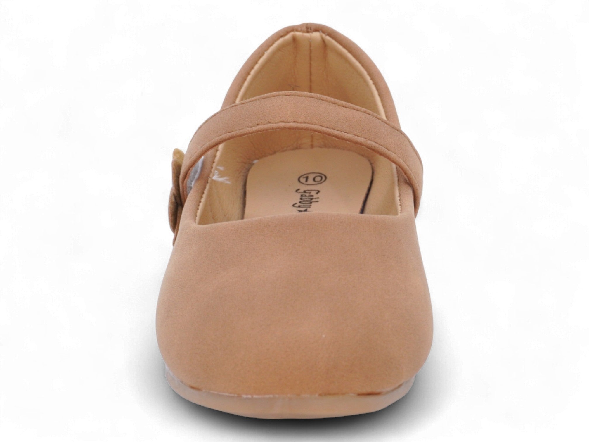 Girls' Tan Aya Flat