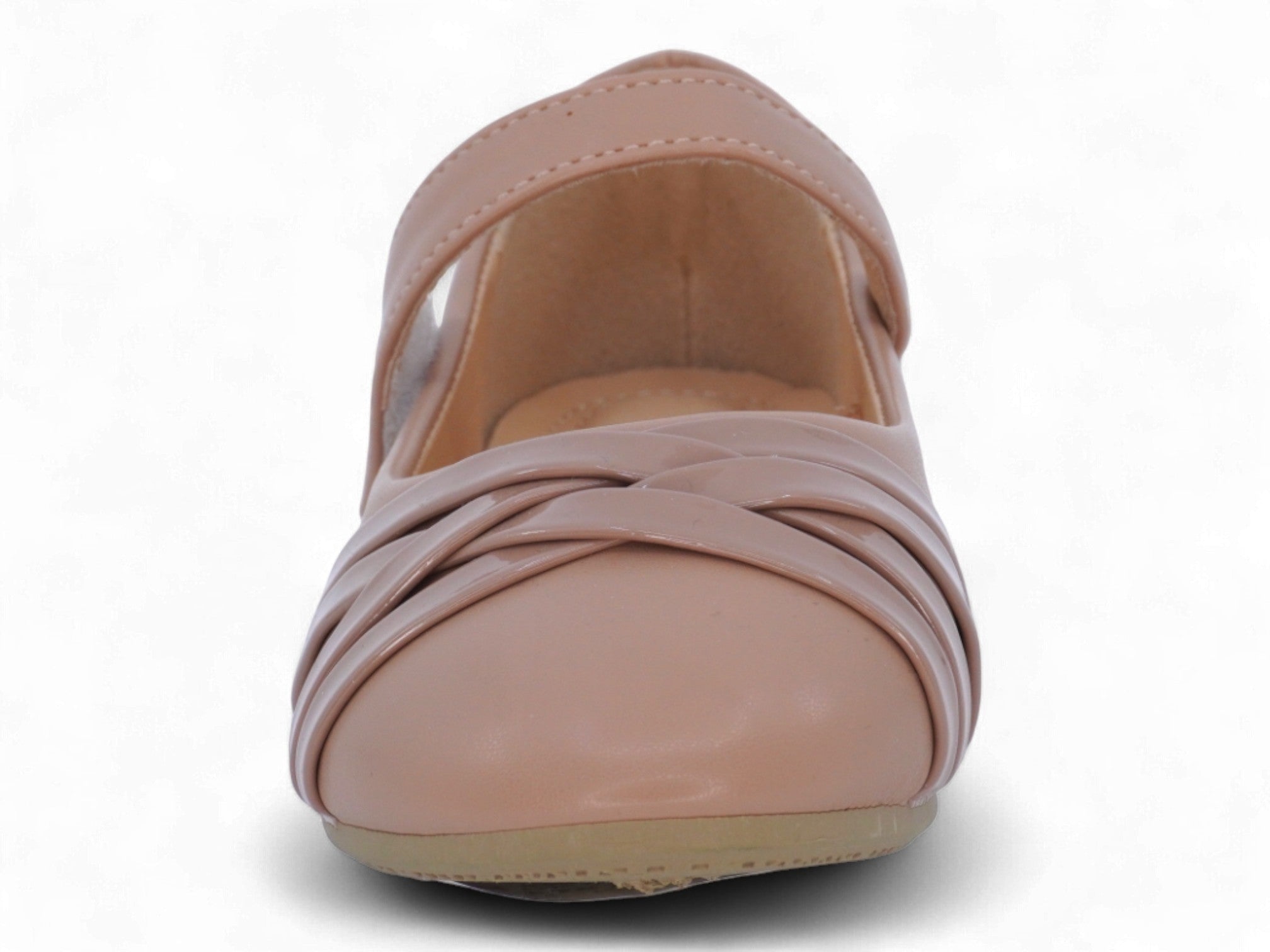 Girls' Mocha Adina Flat