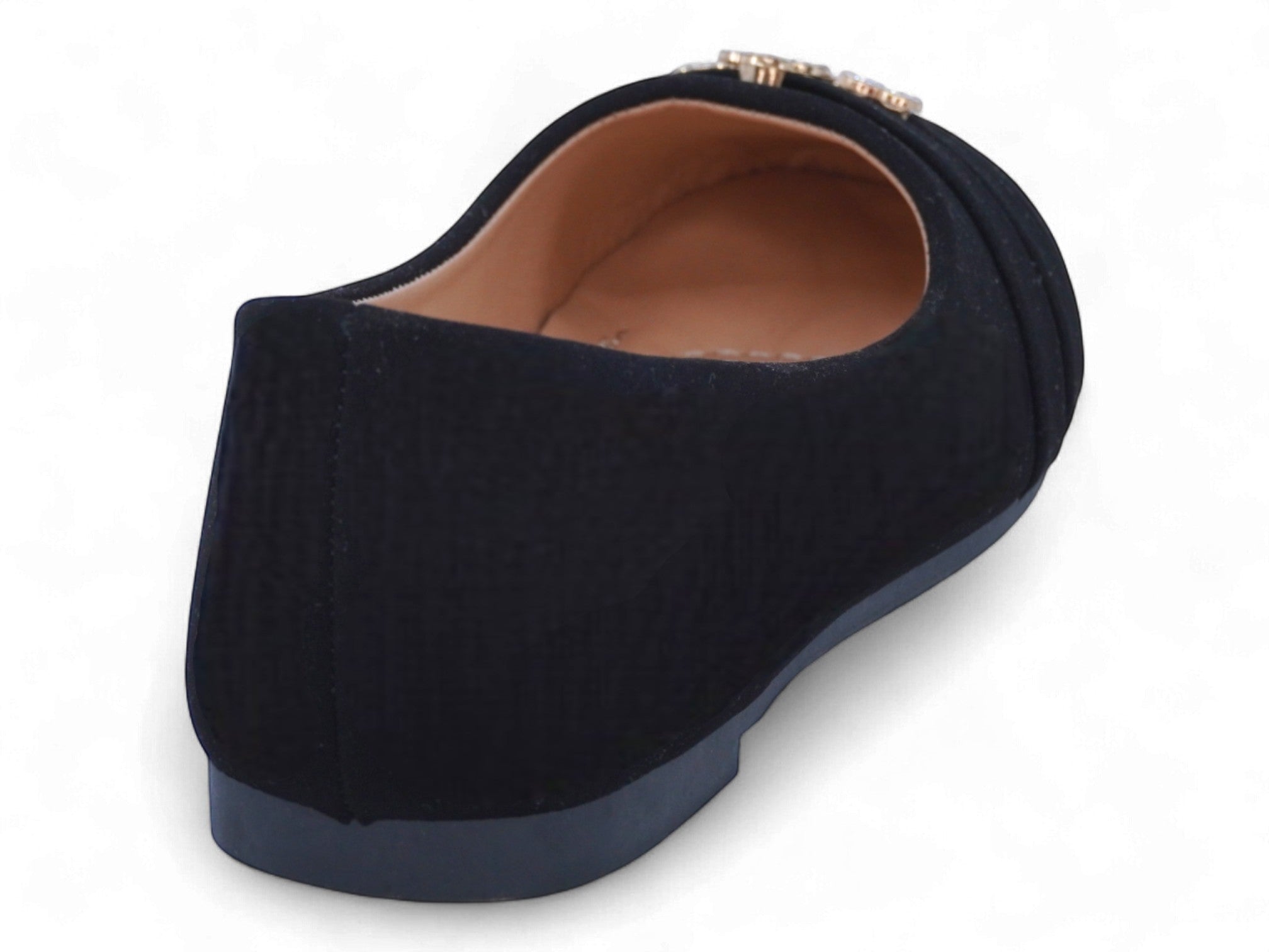 Girls' Black Ember Flat