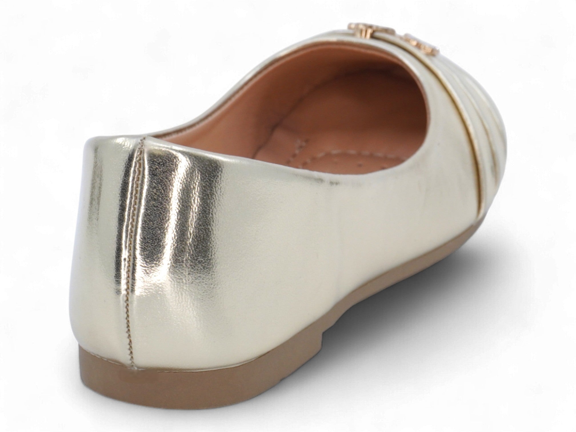 Girls' Gold Ember Flat