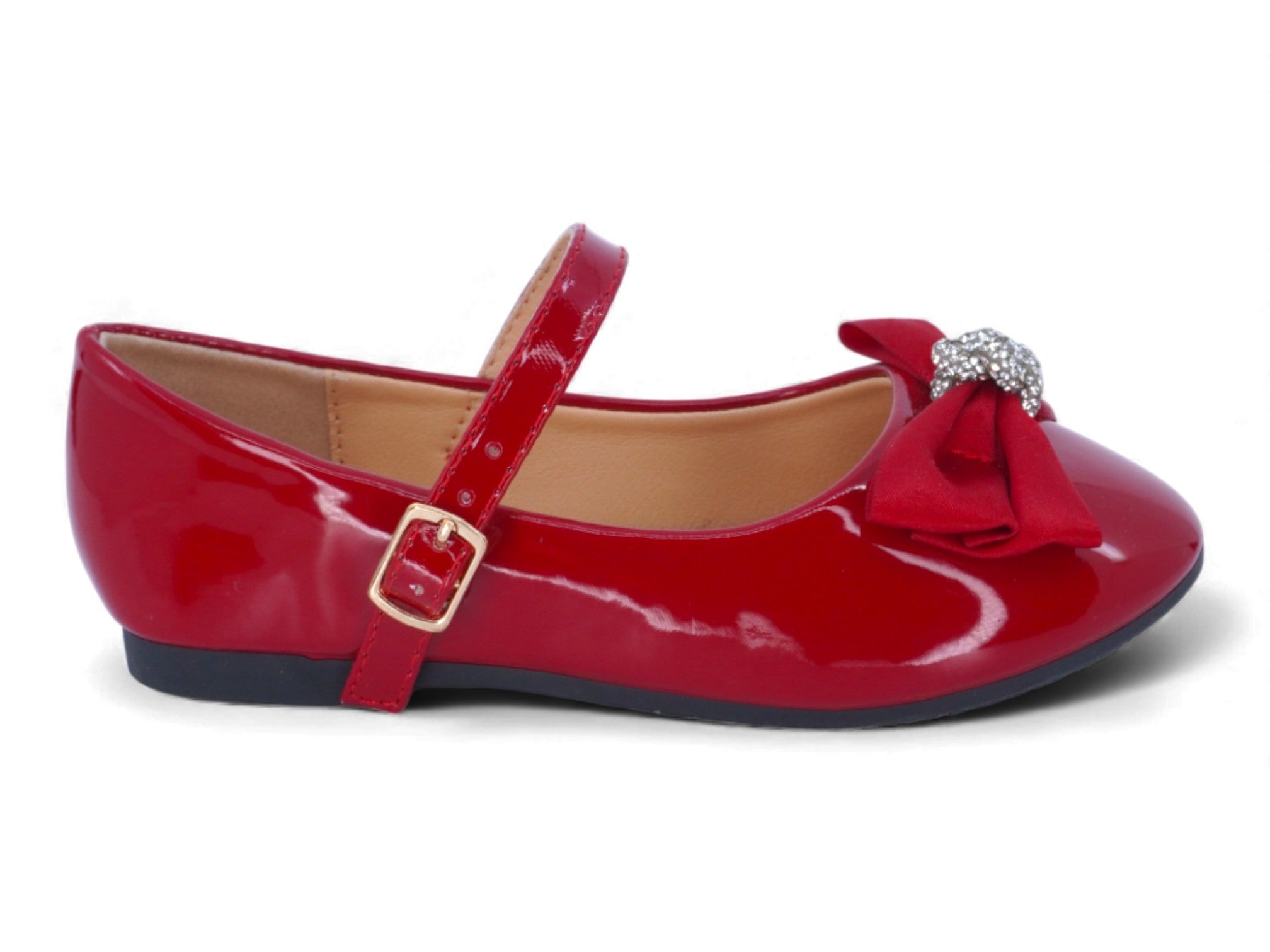 Girls' Red Alana Flat