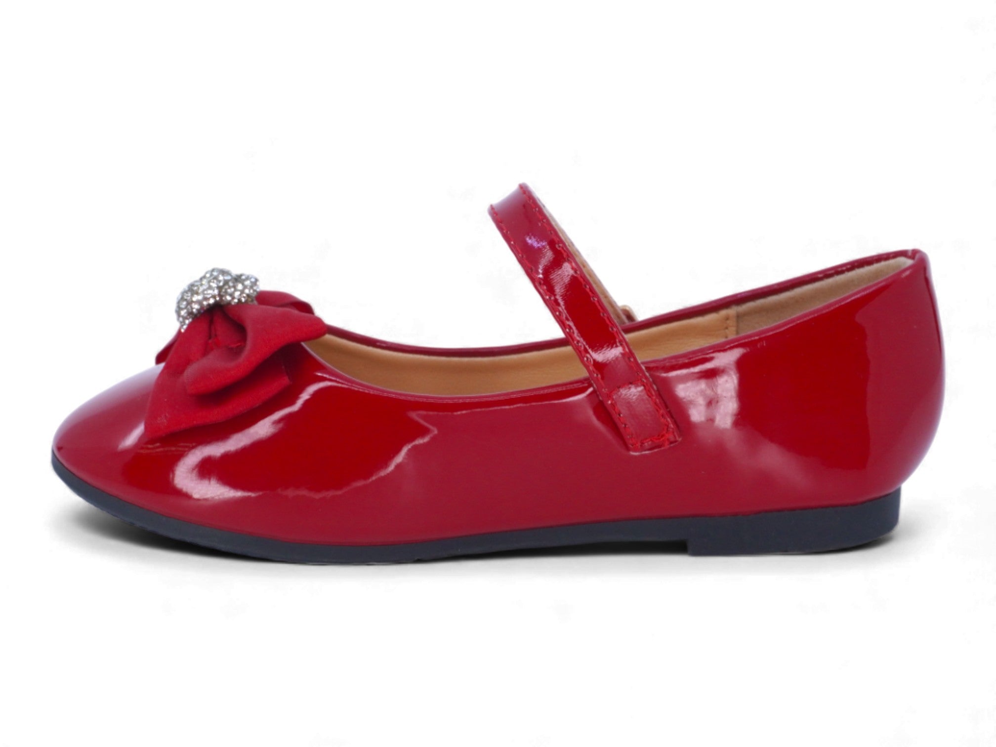 Girls' Red Alana Flat