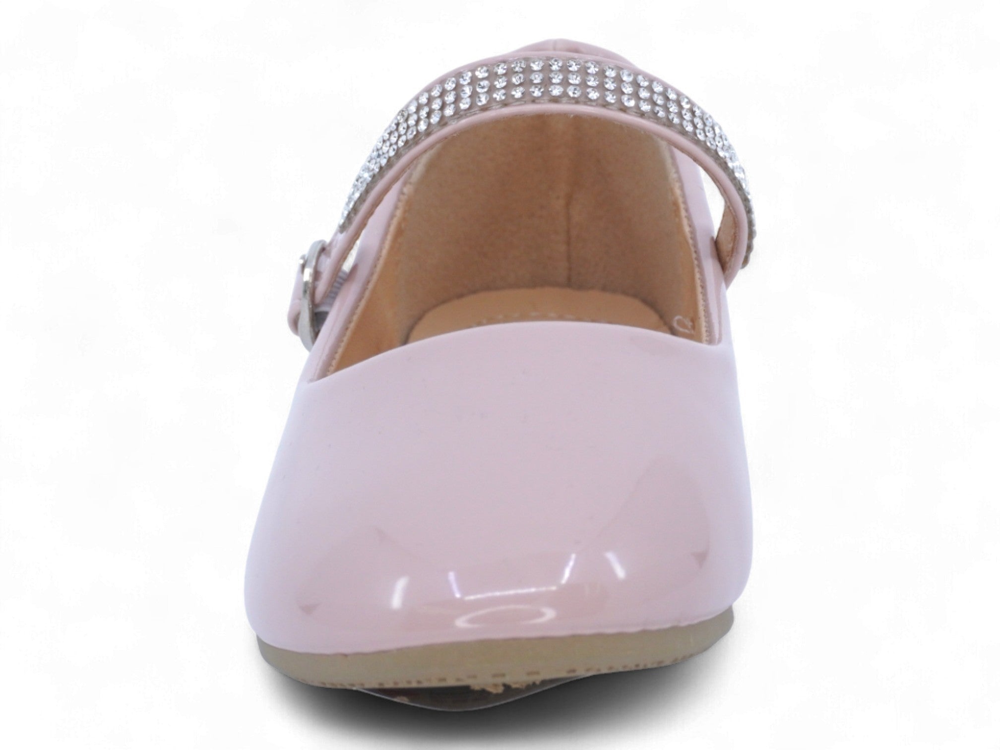 Girls' Blush Patent Milena Flat