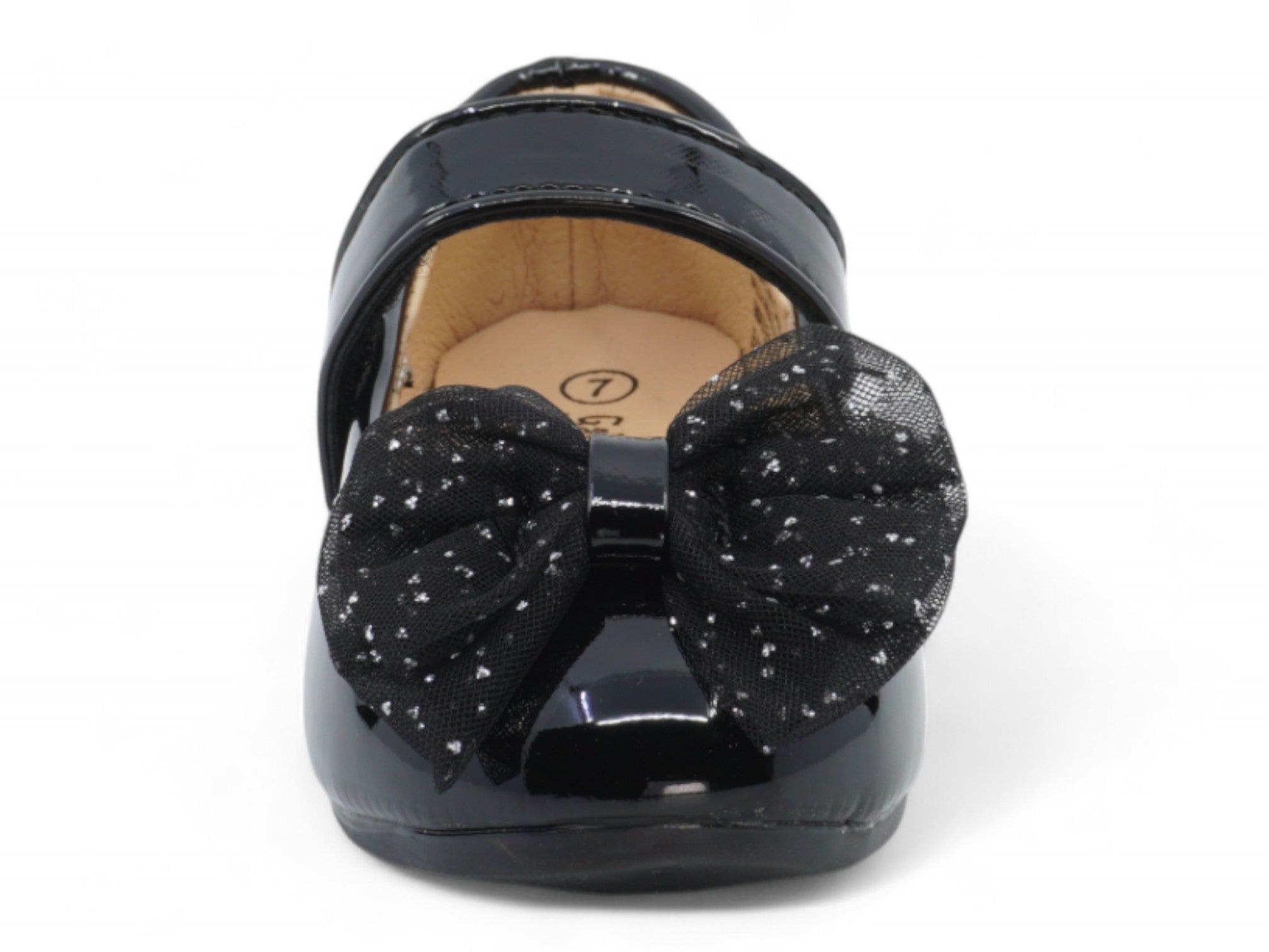 Toddler Black Leigh Flat