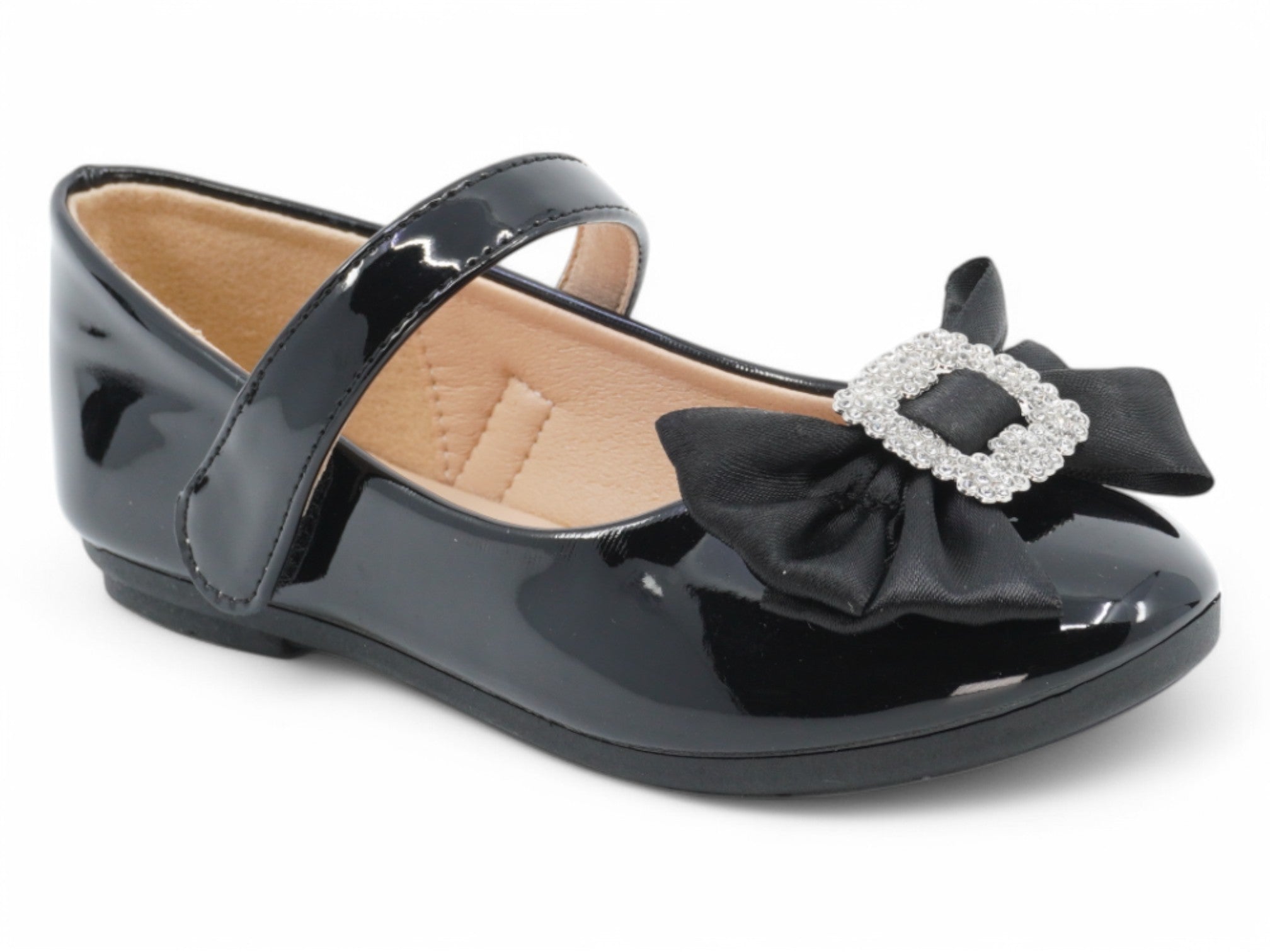 Toddler Black Eli Flat