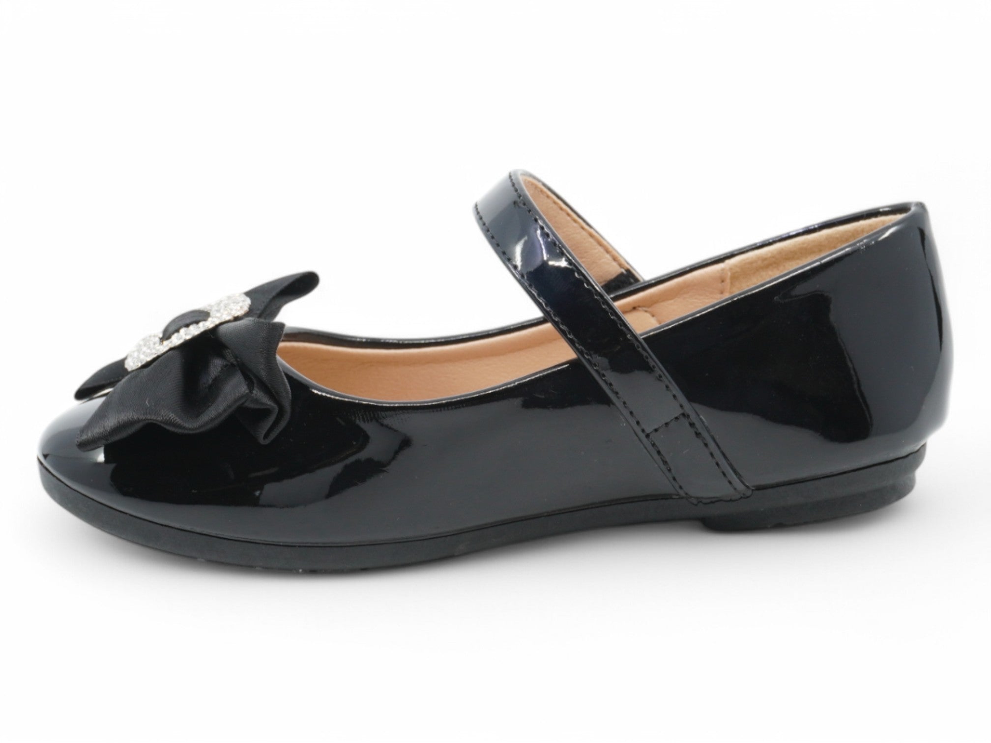 Toddler Black Eli Flat