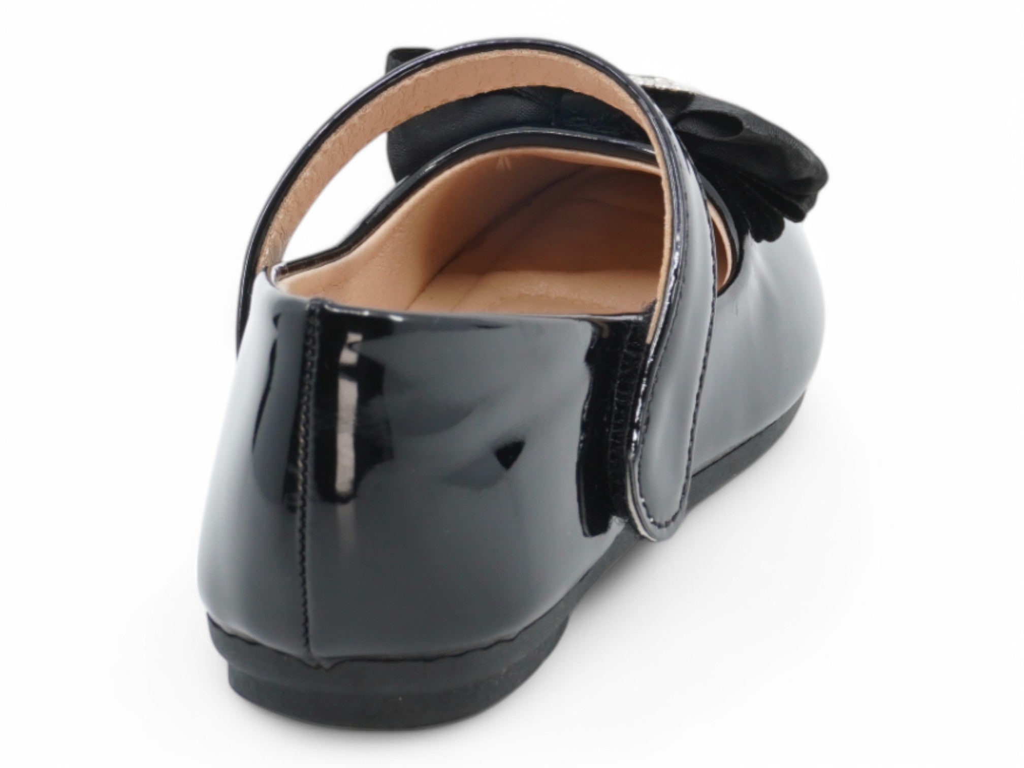 Toddler Black Eli Flat
