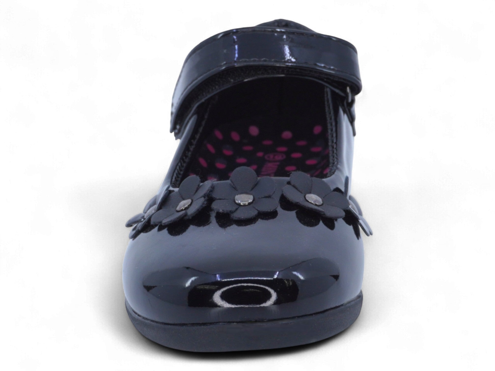 Toddler Black Patent Millie School Shoe