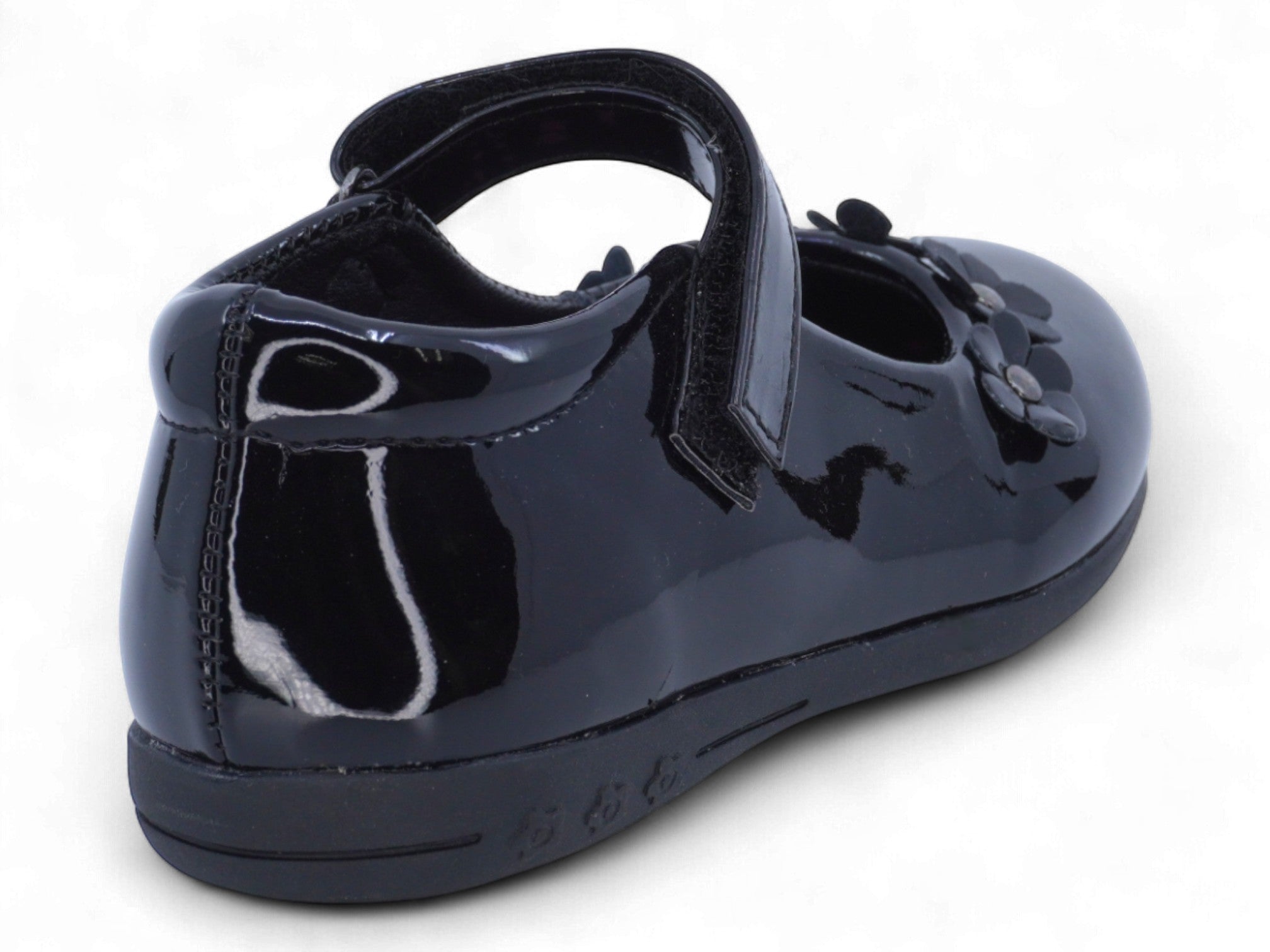 Toddler Black Patent Millie School Shoe