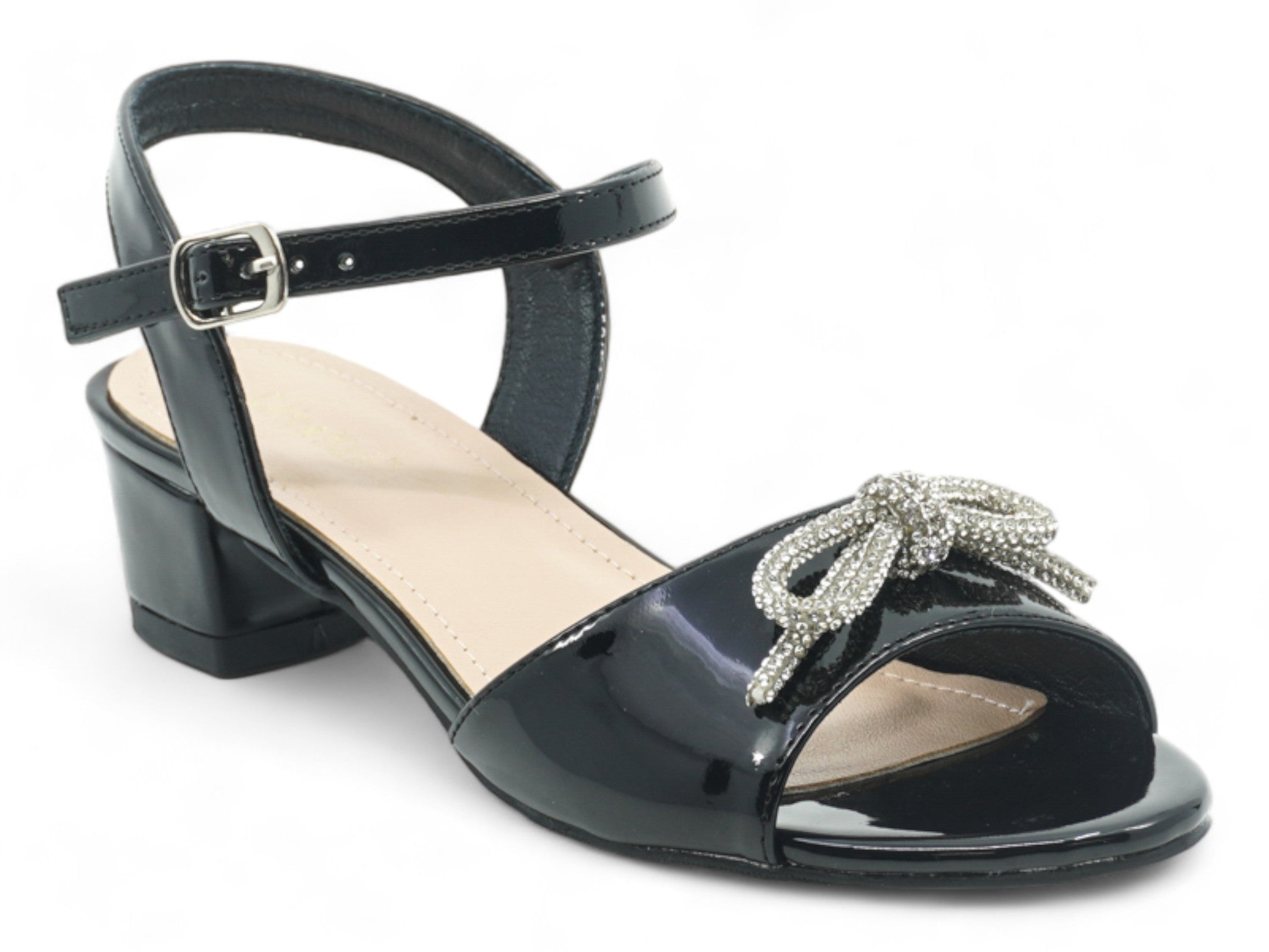 Girls' Black Patent Oriana Dress Shoe