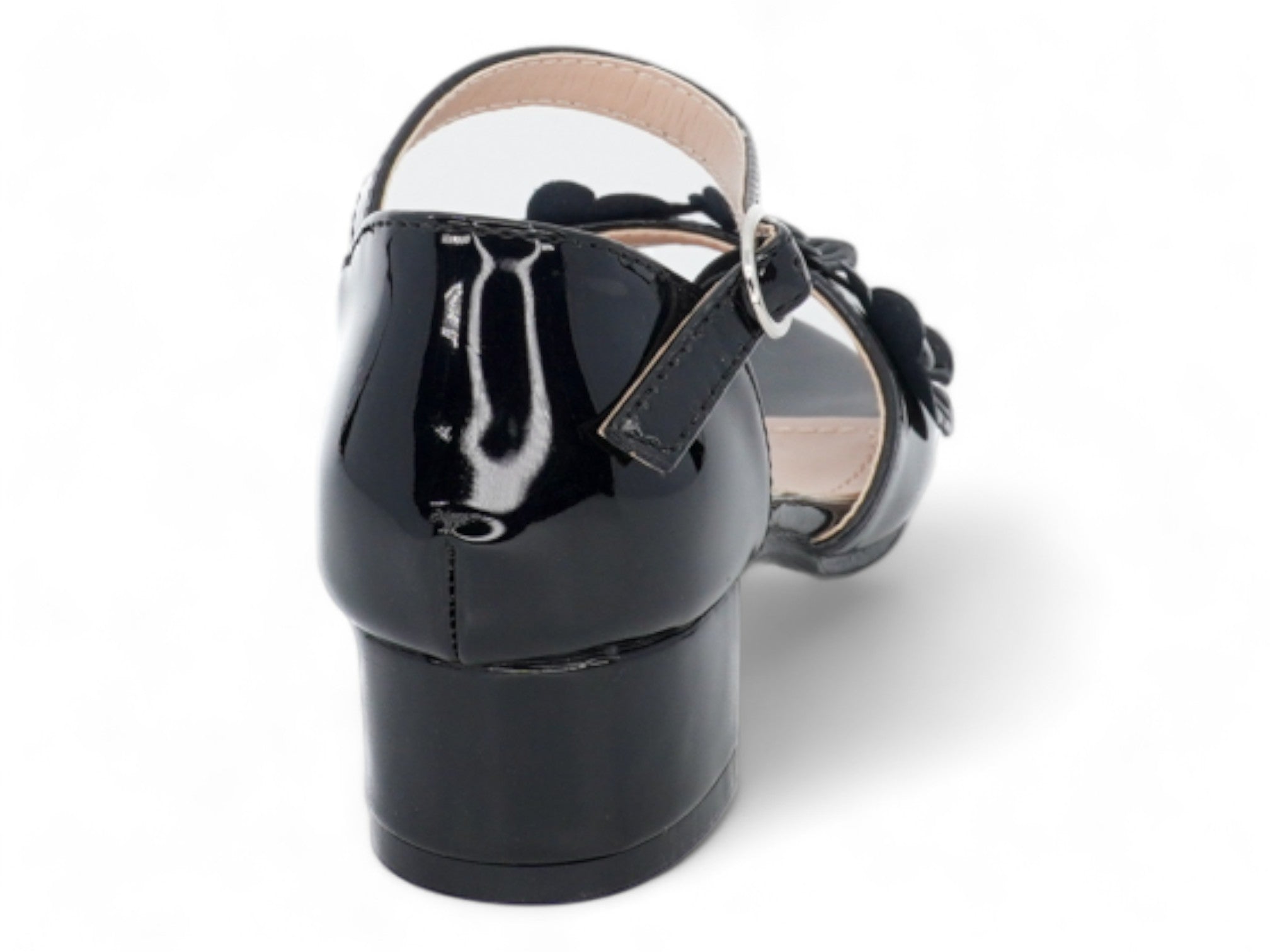 Girls' Black Patent Agustina Dress Shoe