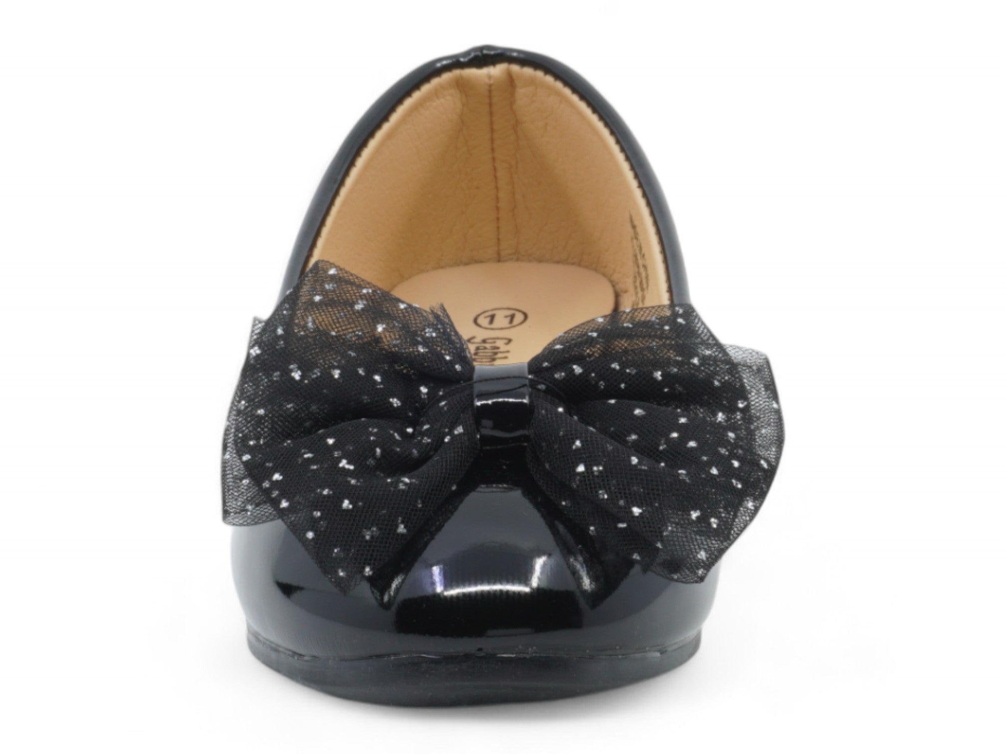 Girls' Black Leigh Flat