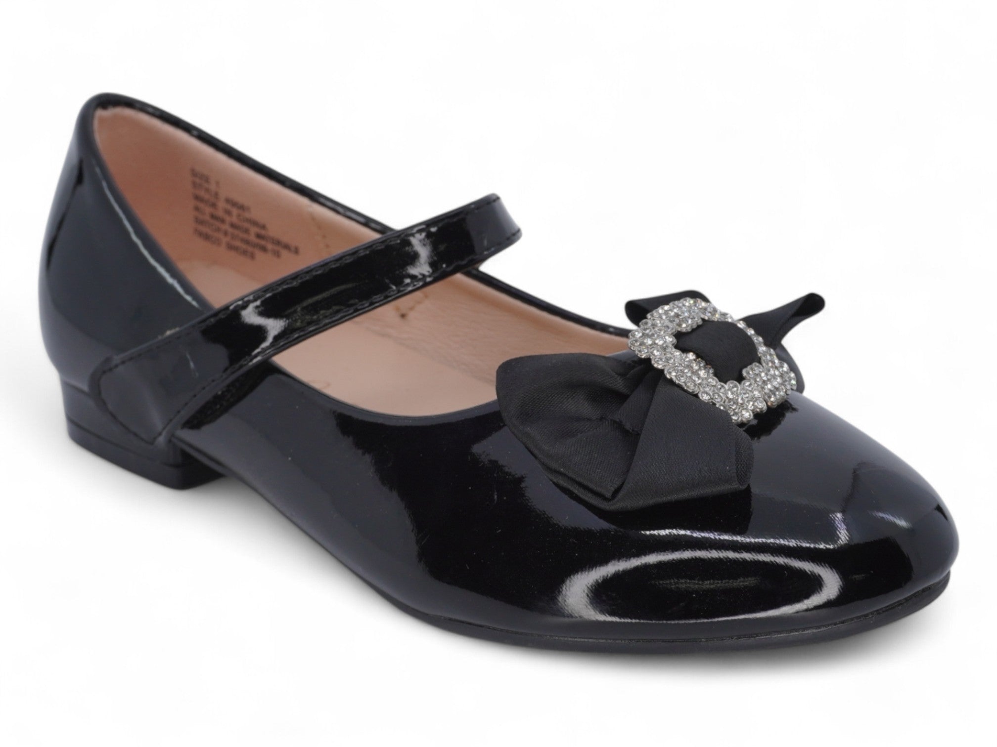Girls' Black Eli Flat