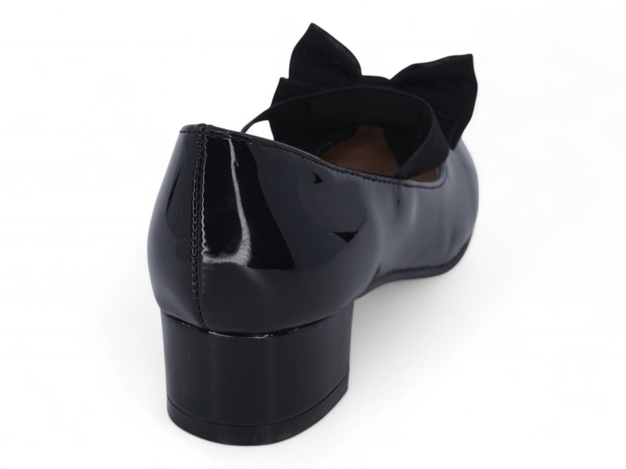 Girls' Black Patent Vida Shoe