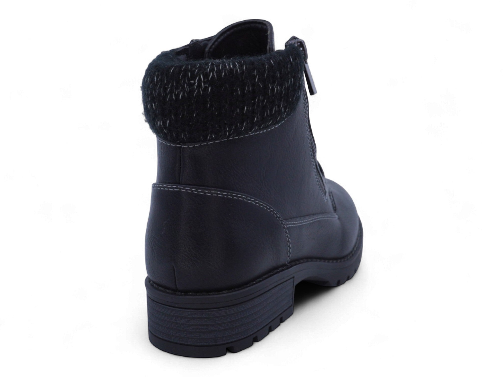 Women's Black Maanvi Combat Boot