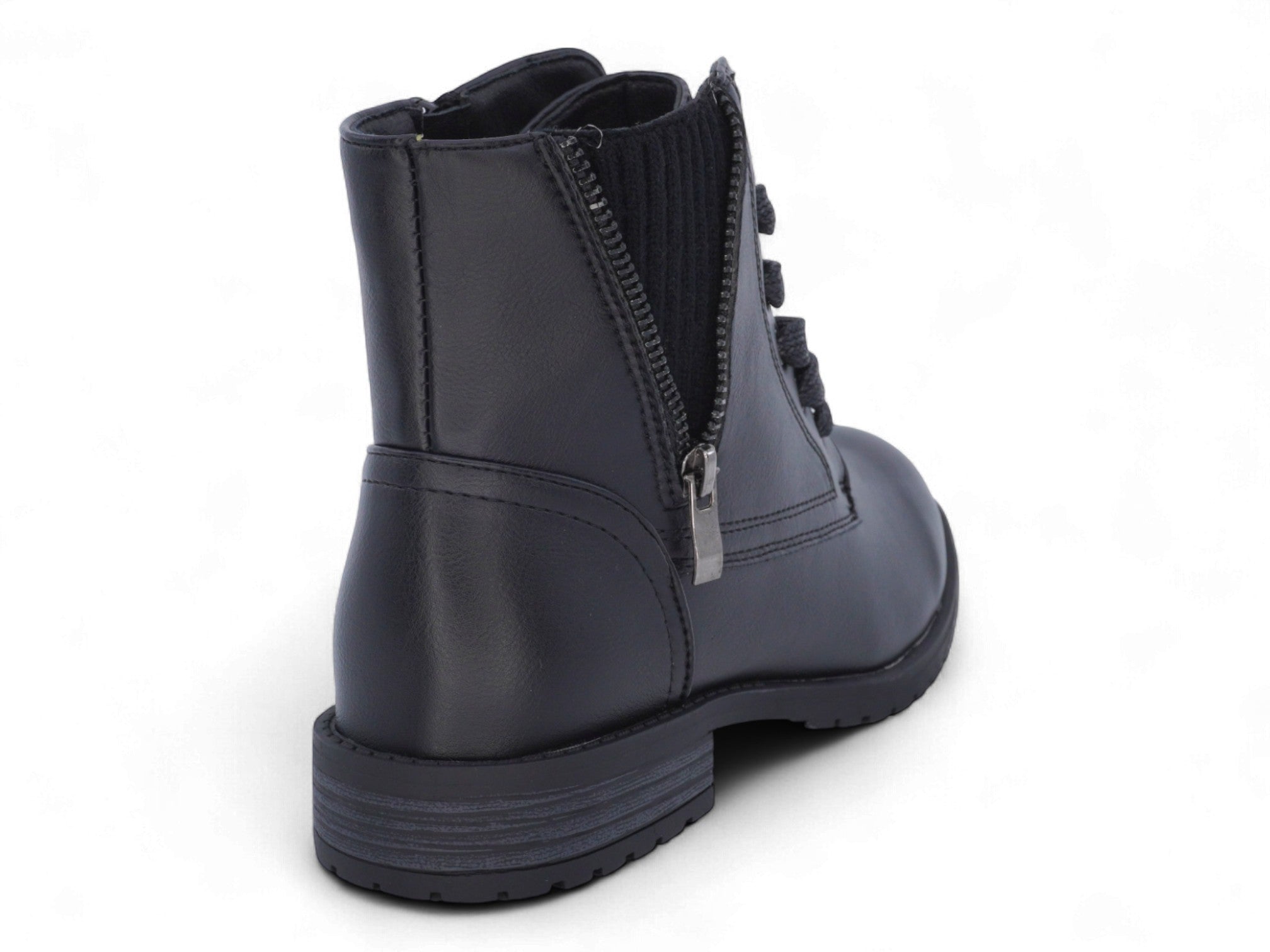 Women's Black Madelyn Combat Bootie