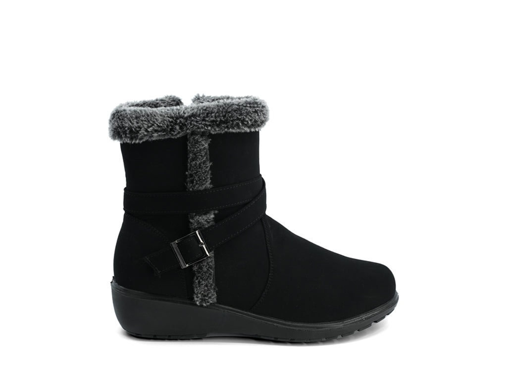 Women's Black Claribel Wide Width Boot