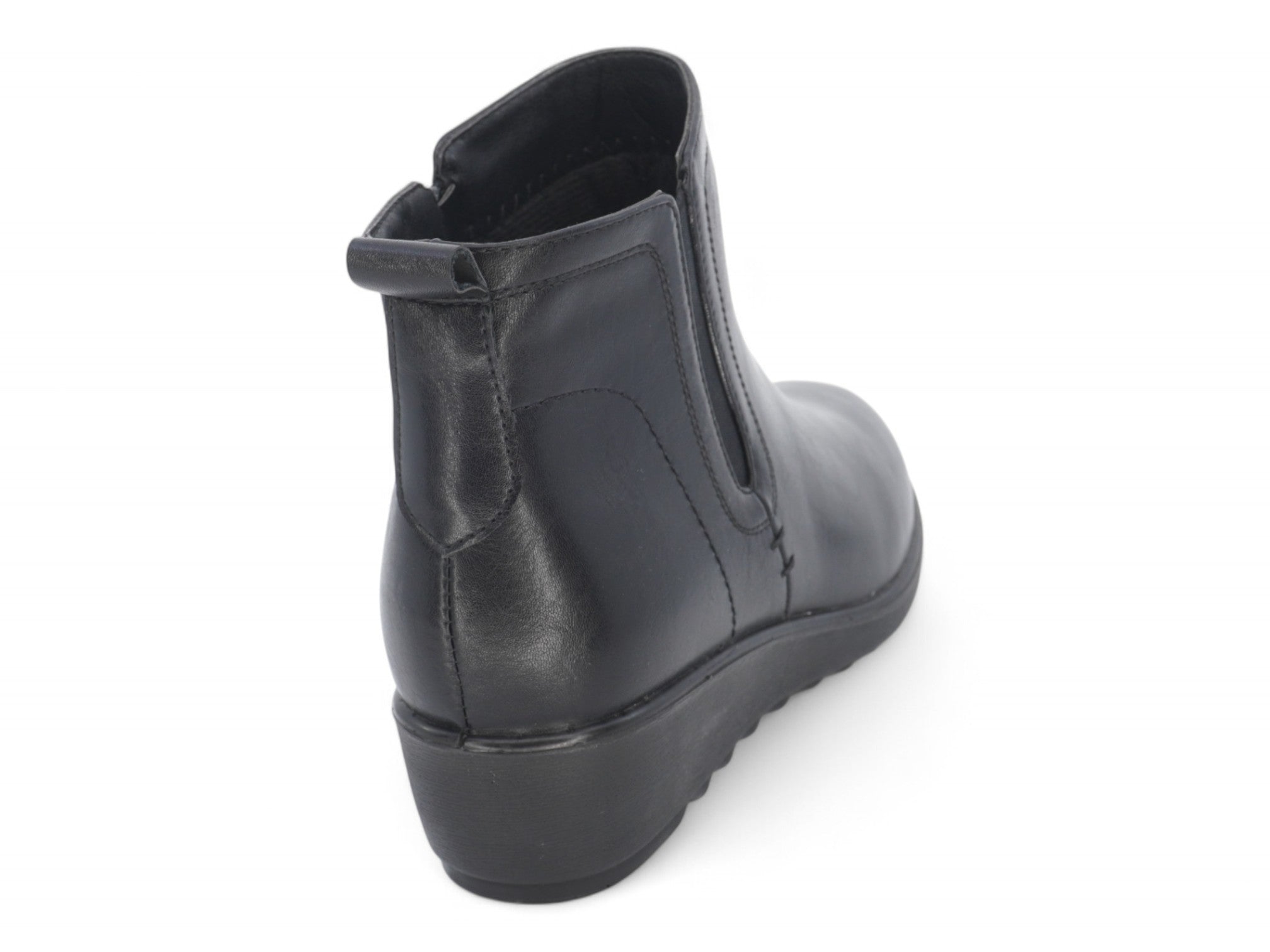Women's Wide Width Wedged Chelsea Bootie