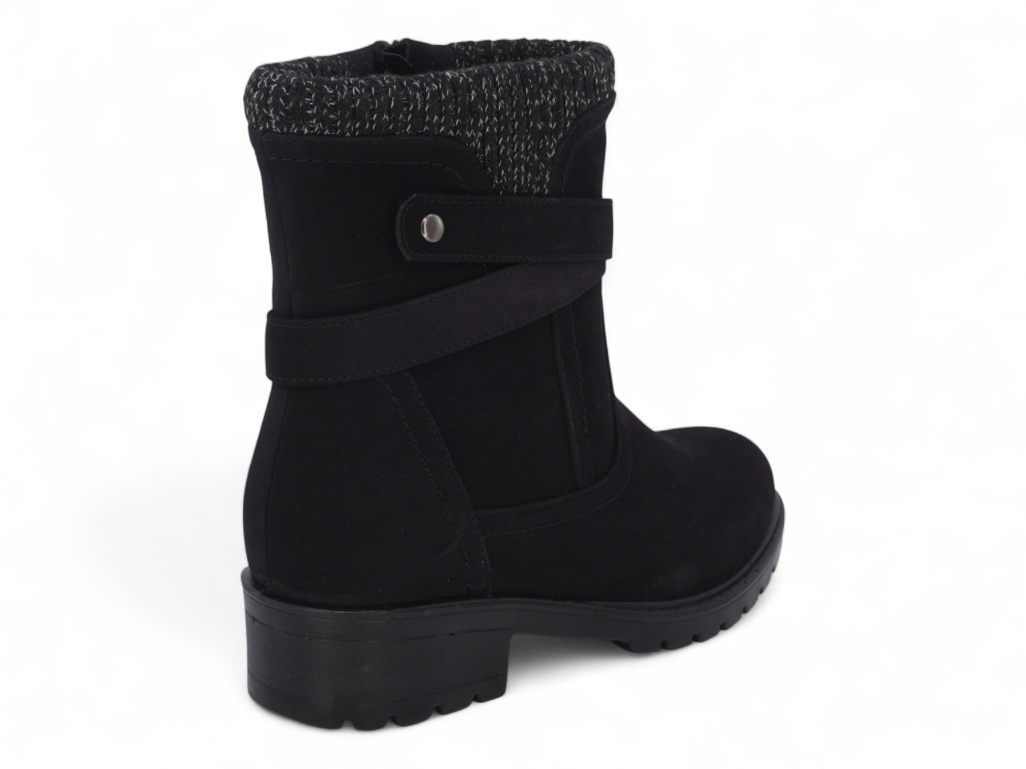 Women's Faux Suede Sweater Wide Width Bootie