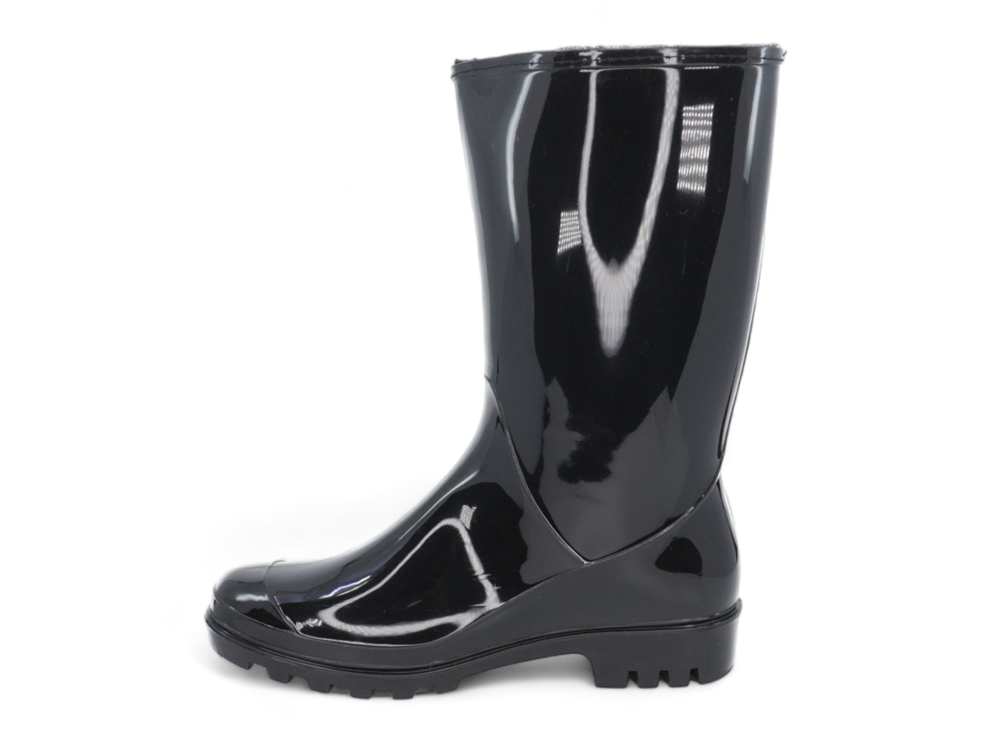 Women's Tall Glossy Rain Boot