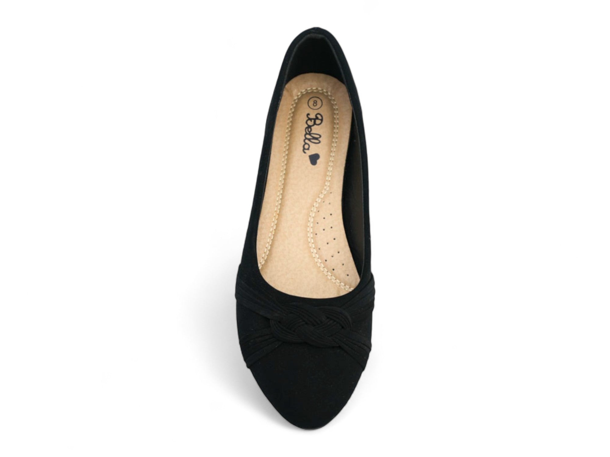 Women's Black Isabella Flat